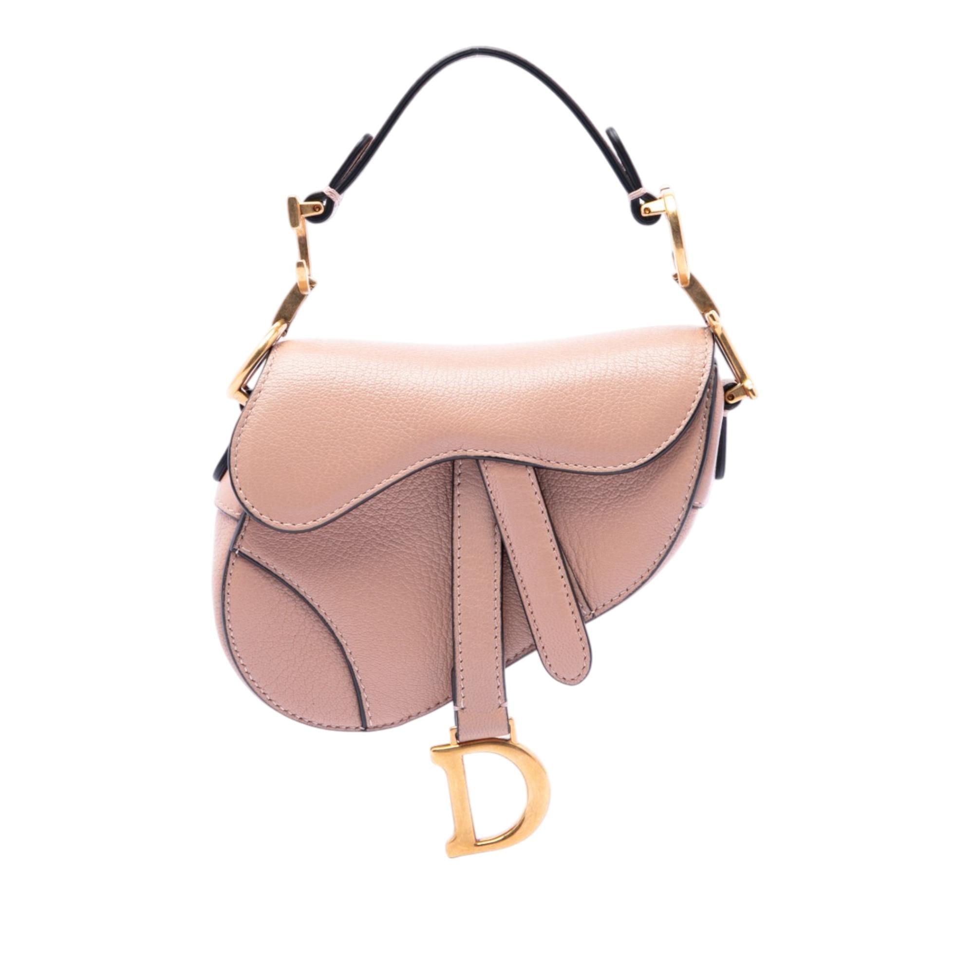 Dior Micro Goatskin Saddle Bag
