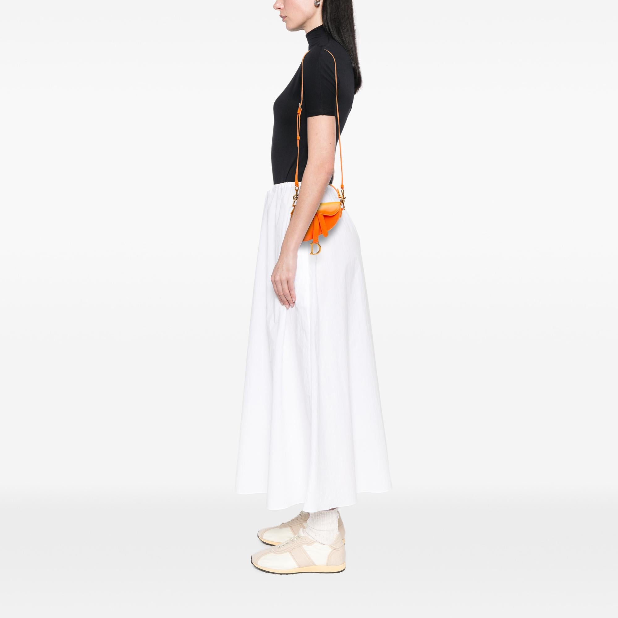 Dior Micro Goatskin Saddle Bag