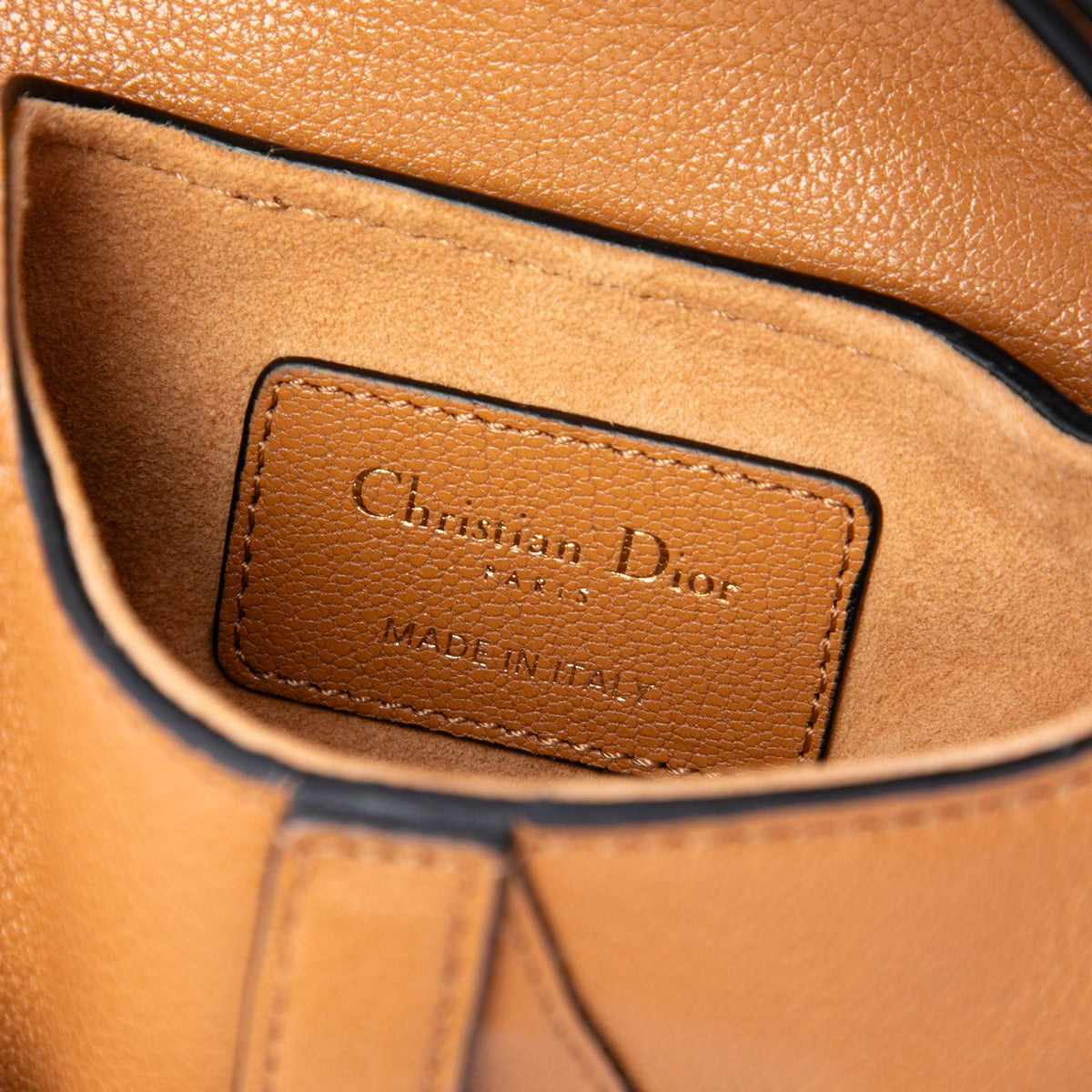 Dior Micro Goatskin Saddle Bag
