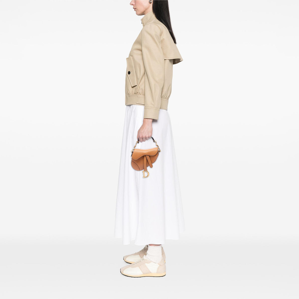 Dior Micro Goatskin Saddle Bag