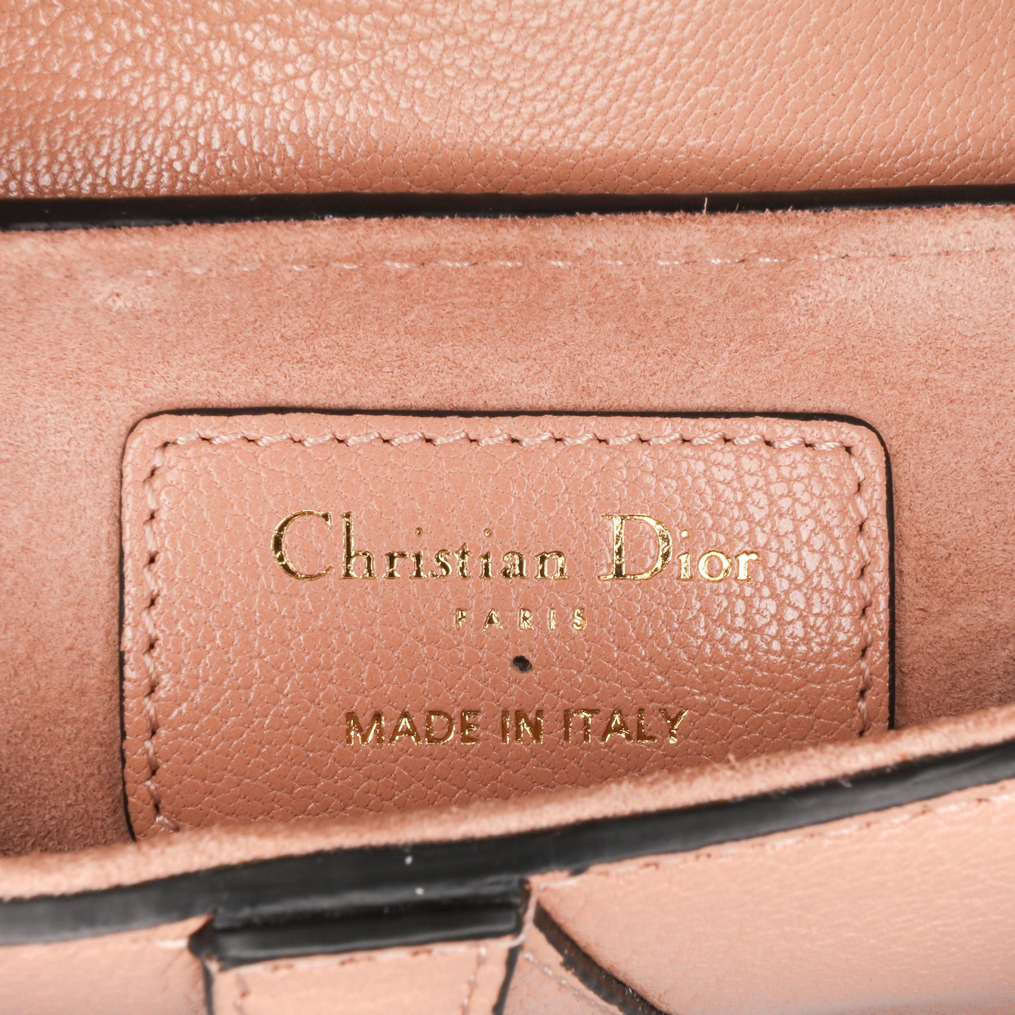 Dior Micro Goatskin Saddle