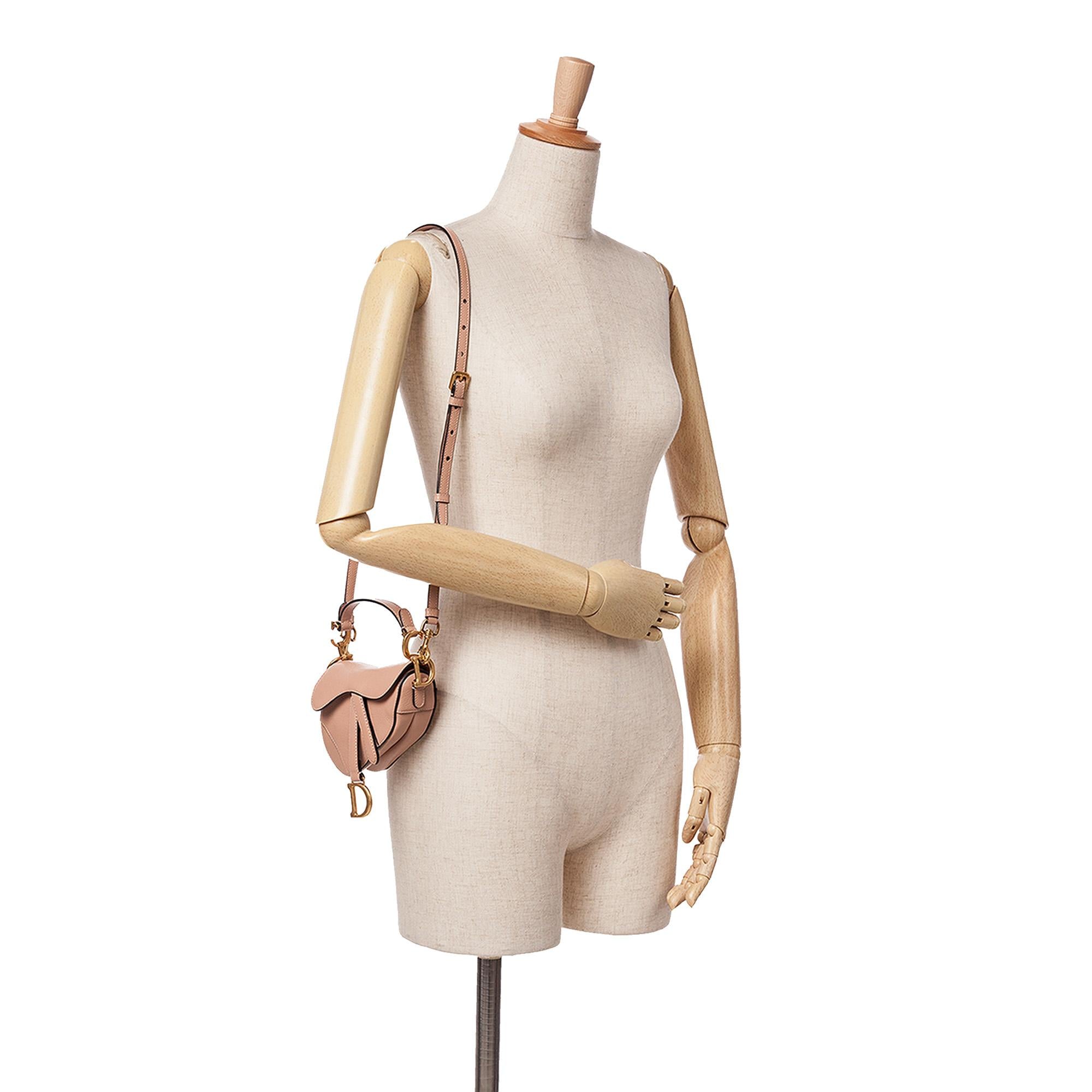 Dior Micro Goatskin Saddle