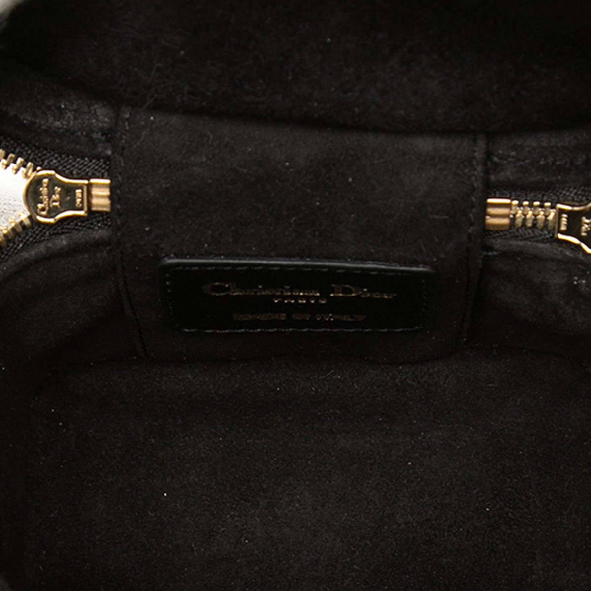 Dior Micro Lambskin Cannage Lady Dior Vanity Case