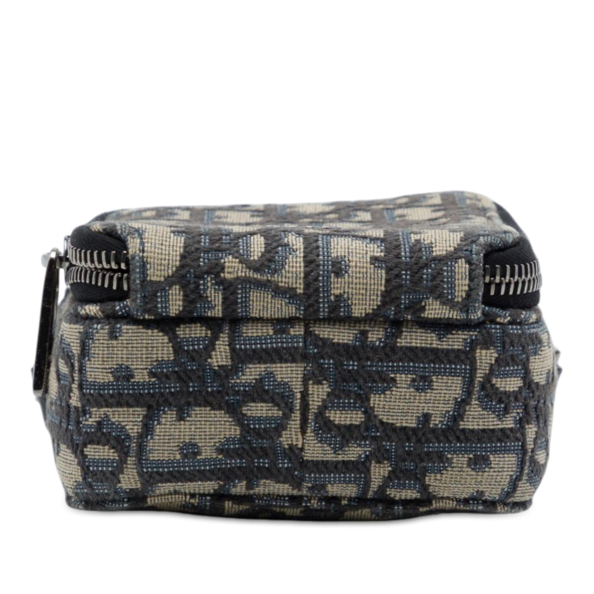 Dior Micro Oblique Canvas Rider Pouch