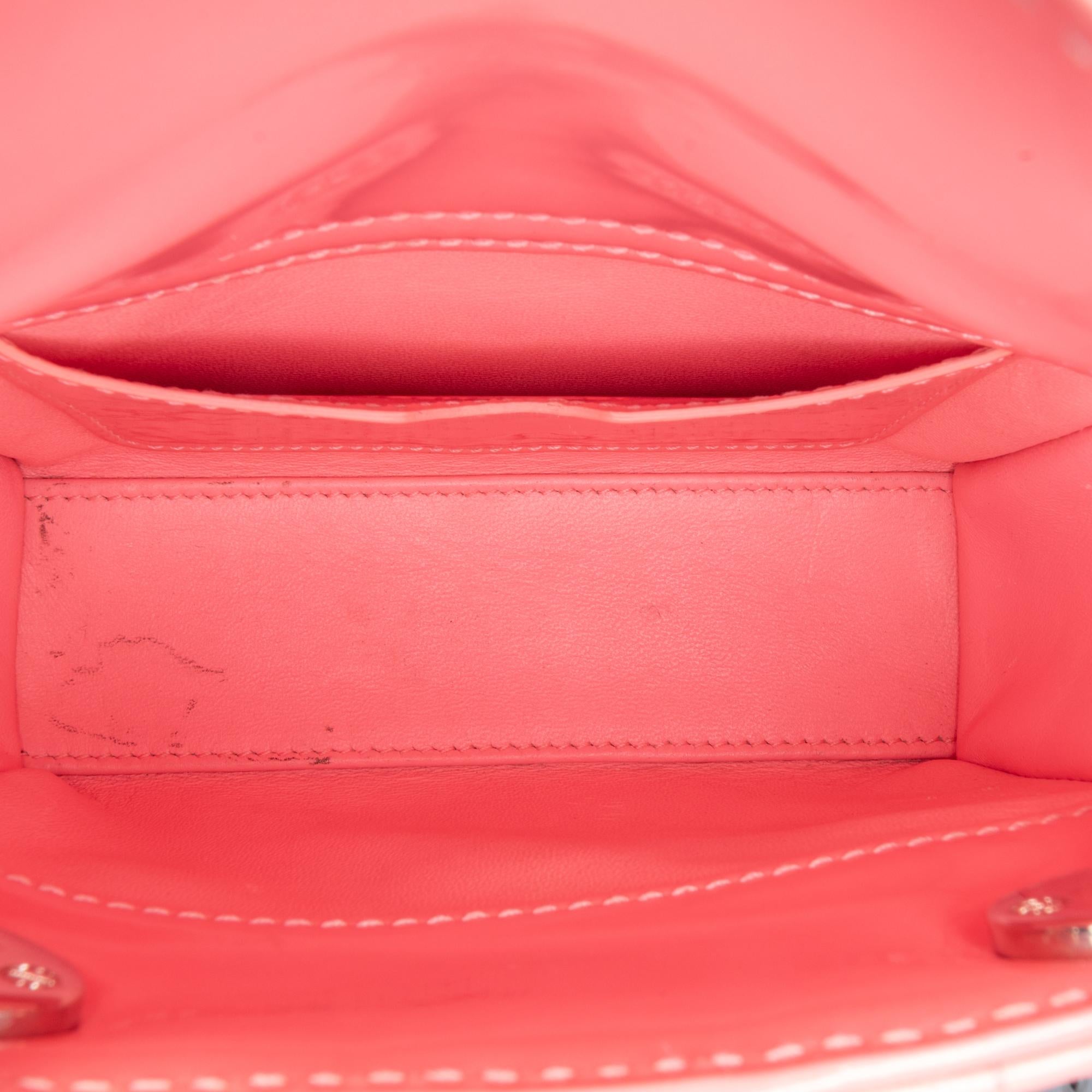 Dior Micro Ombre Patent Cannage Lady Dior