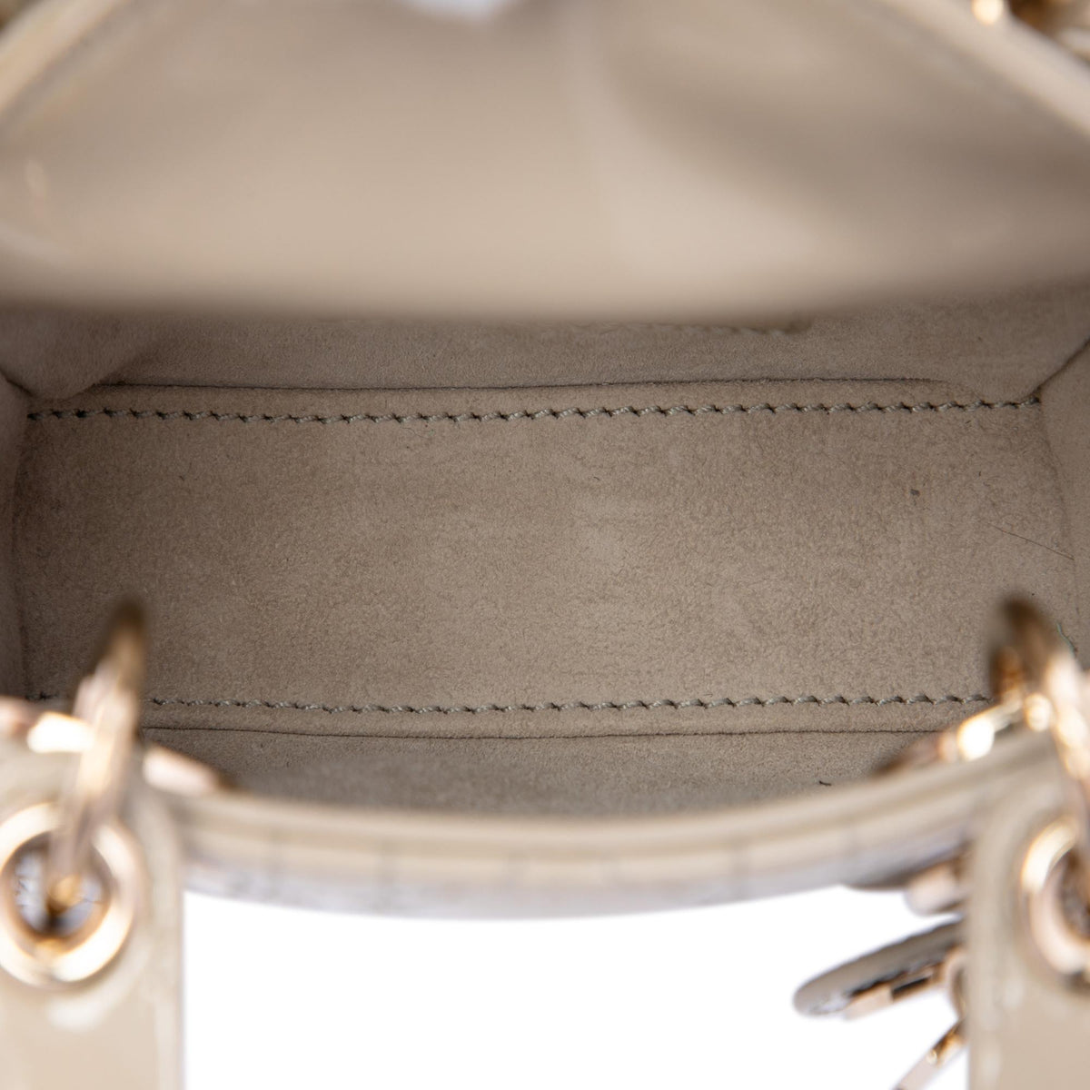 Dior Micro Patent Cannage Lady Dior