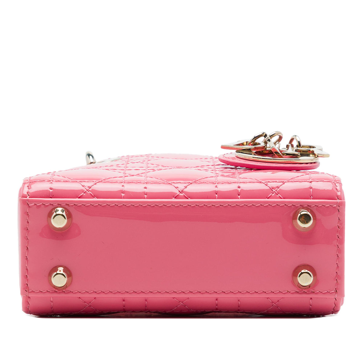 Dior Micro Patent Cannage Lady Dior