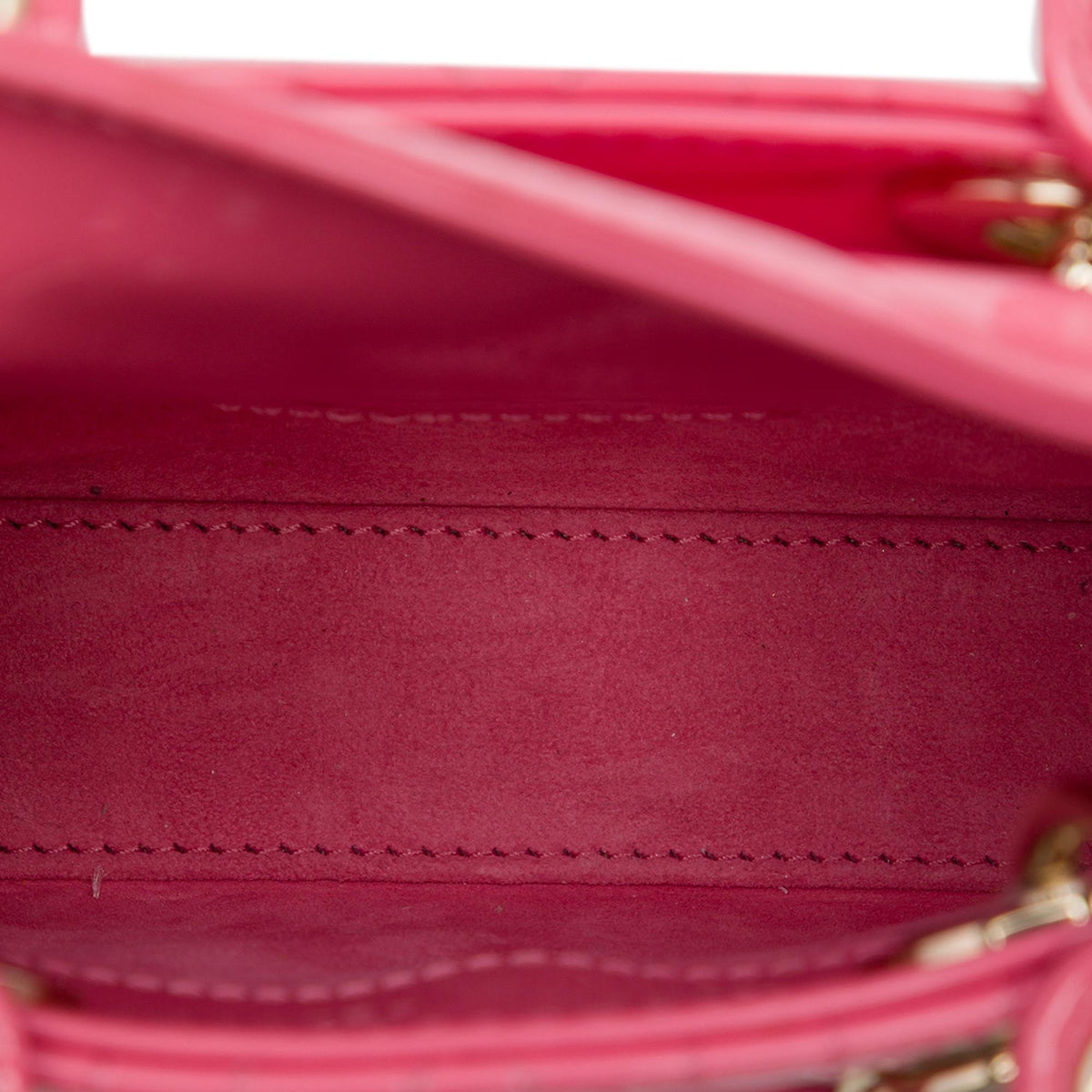 Dior Micro Patent Cannage Lady Dior