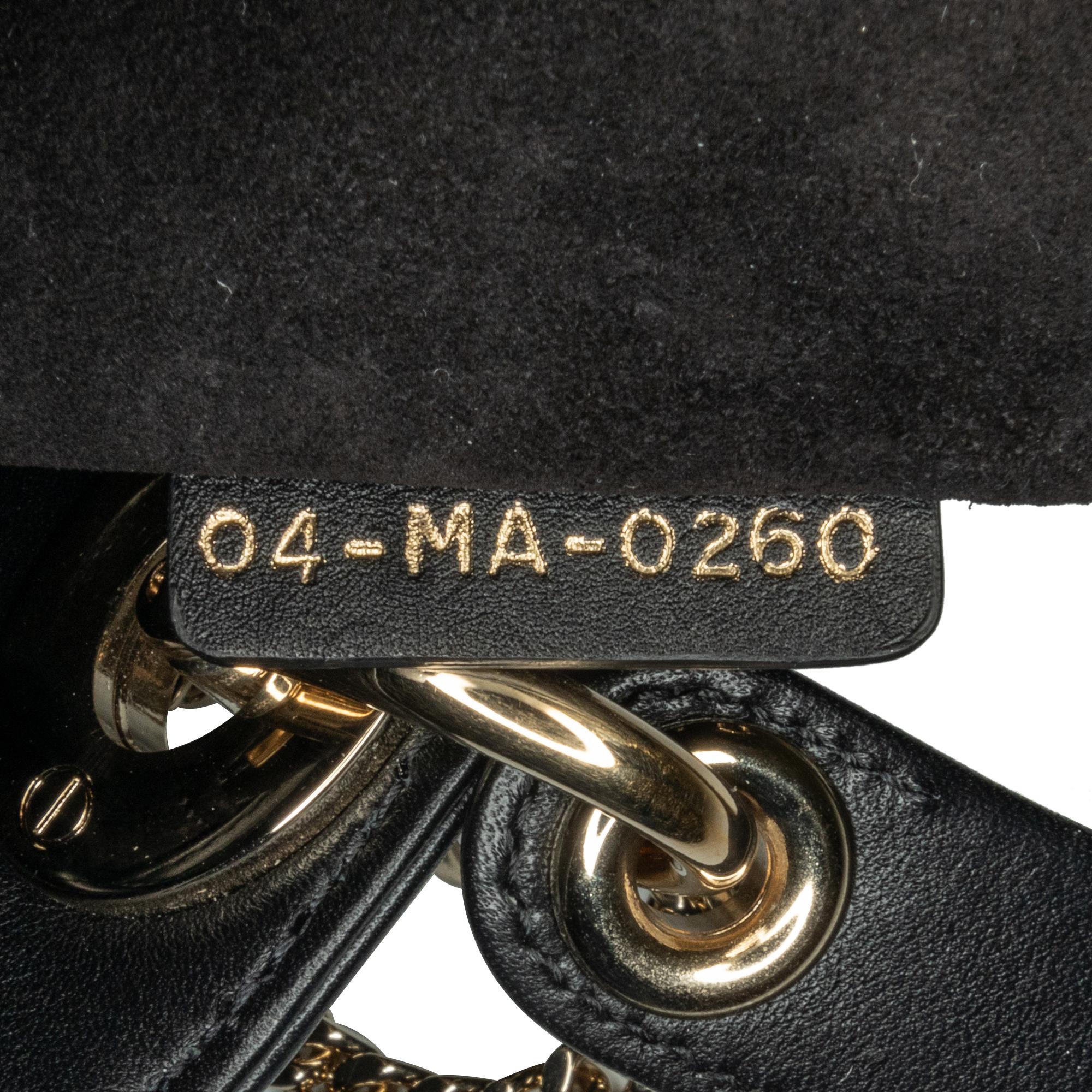 Dior Mini Beaded Lambskin Cannage Lady Dior (SHG-T5wYHY)