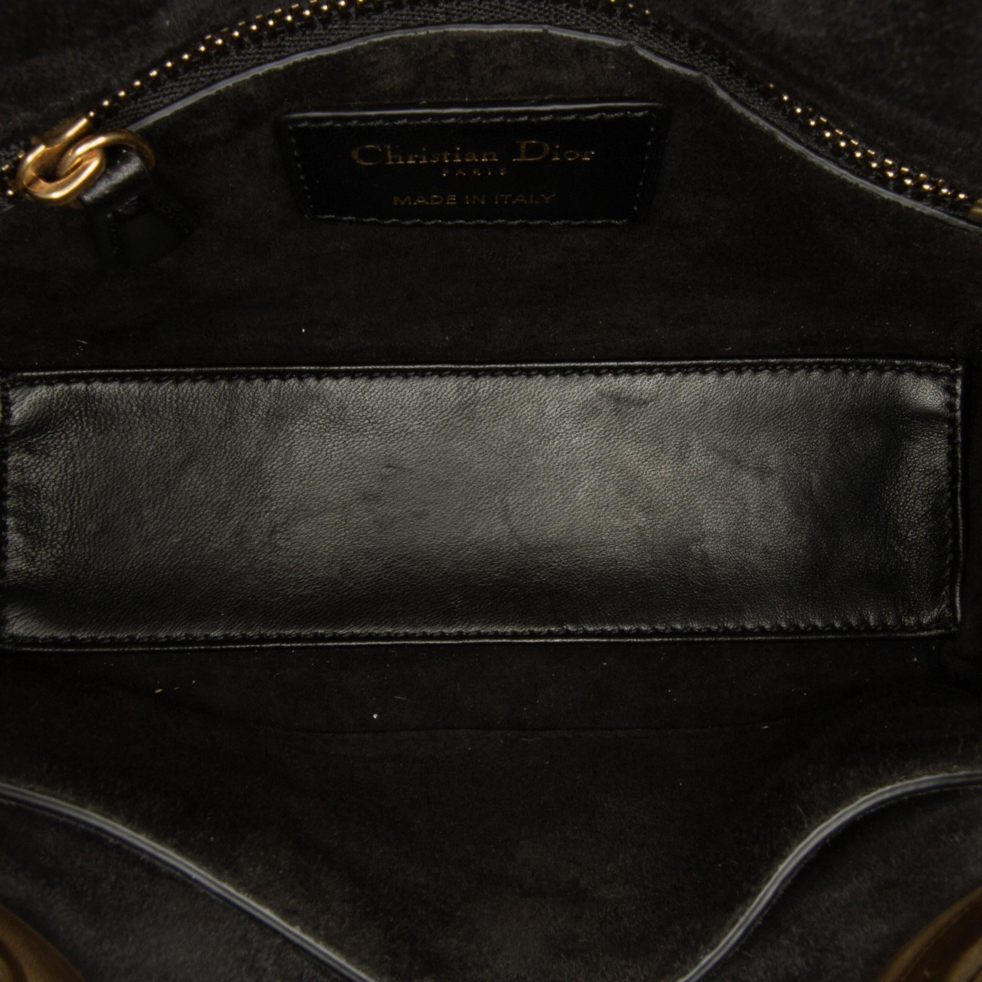 Dior Mini Calfskin I Feel Blue Lady Dior (SHG-MDAjUh)