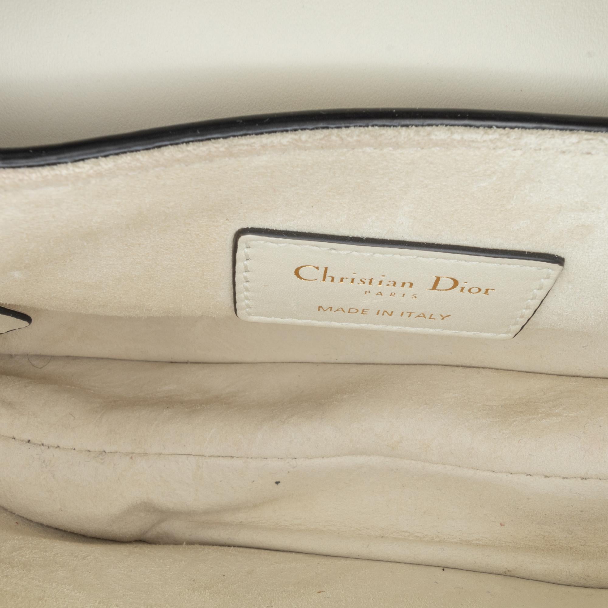 Dior Mini Calfskin Toile de Jouy Saddle Bag (SHG-pyknsl)