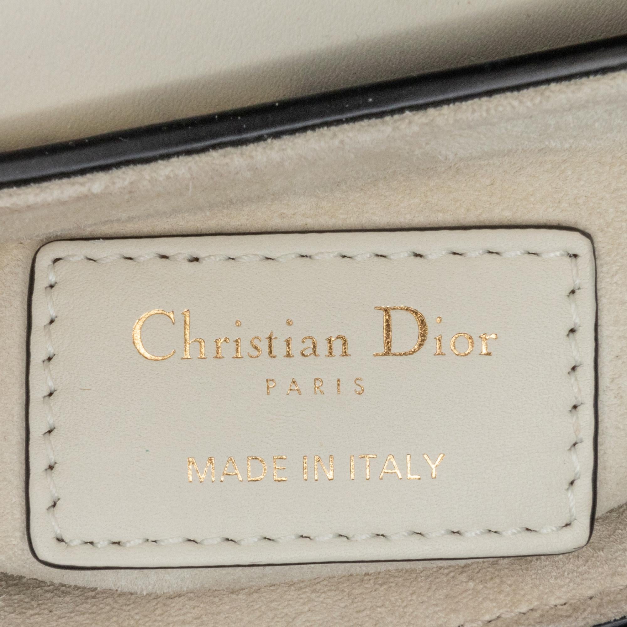 Dior Mini Calfskin Toile de Jouy Saddle Bag (SHG-pyknsl)