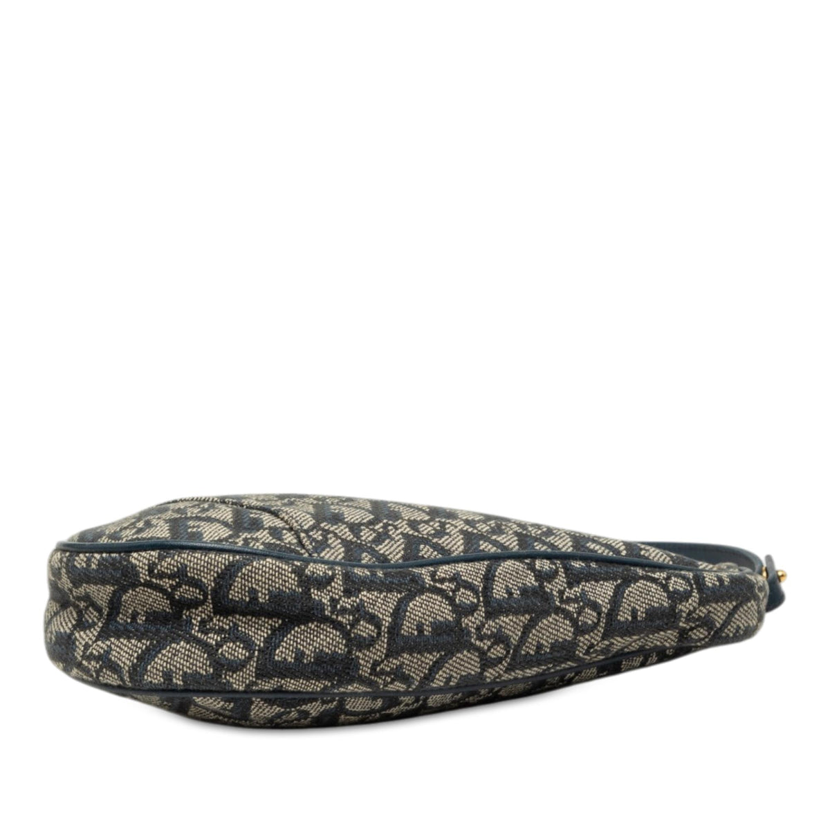Dior Mini Diorissimo Canvas Saddle Pochette