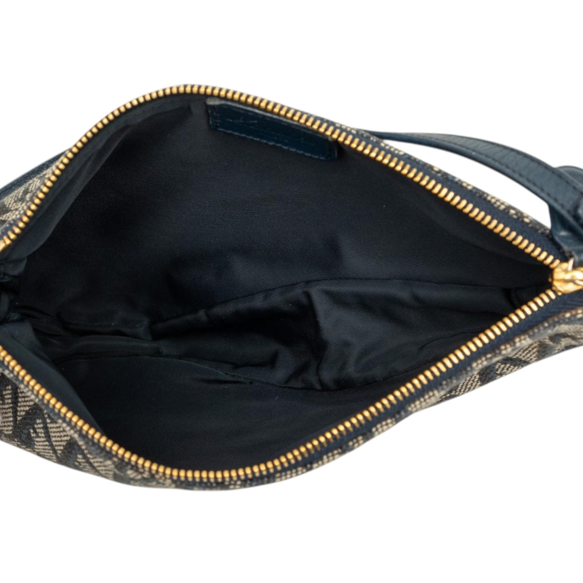 Dior Mini Diorissimo Canvas Saddle Pochette