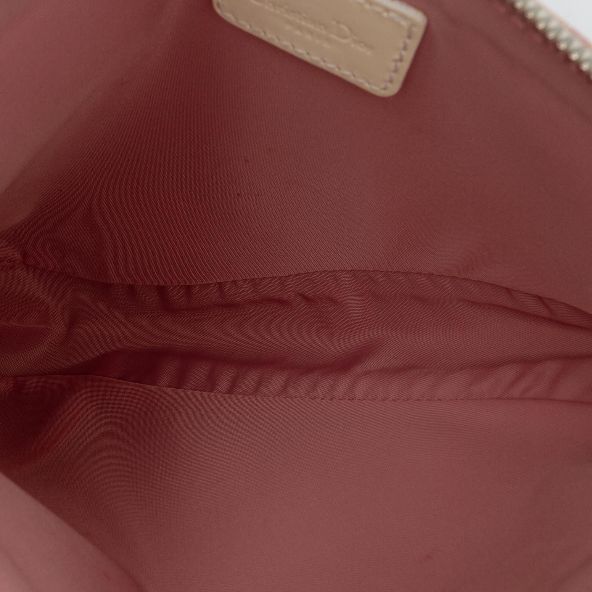 Dior Mini Diorissimo Coated Canvas Saddle Pochette