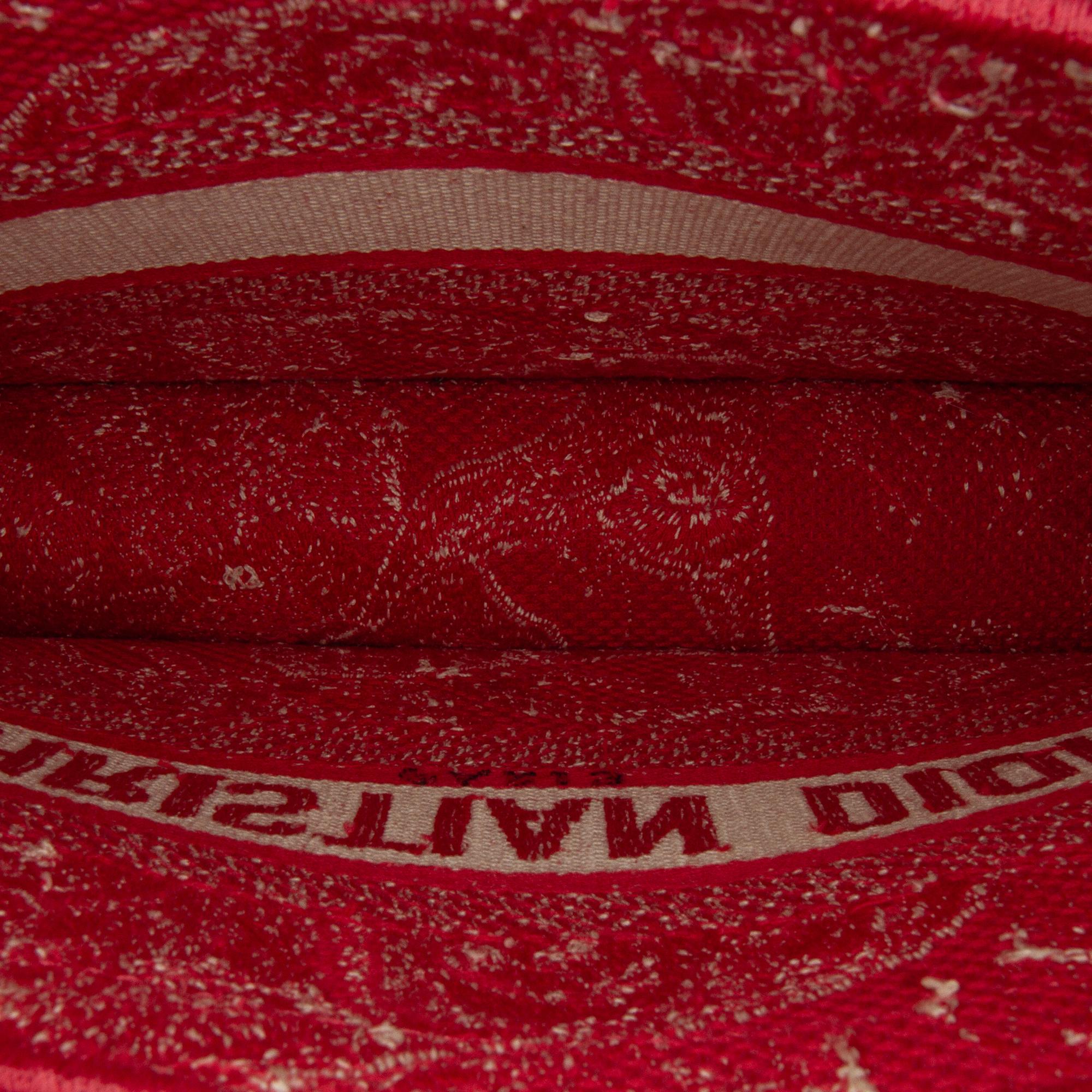 Dior Mini Embroidered Book Tote (SHG-PkGOnT)