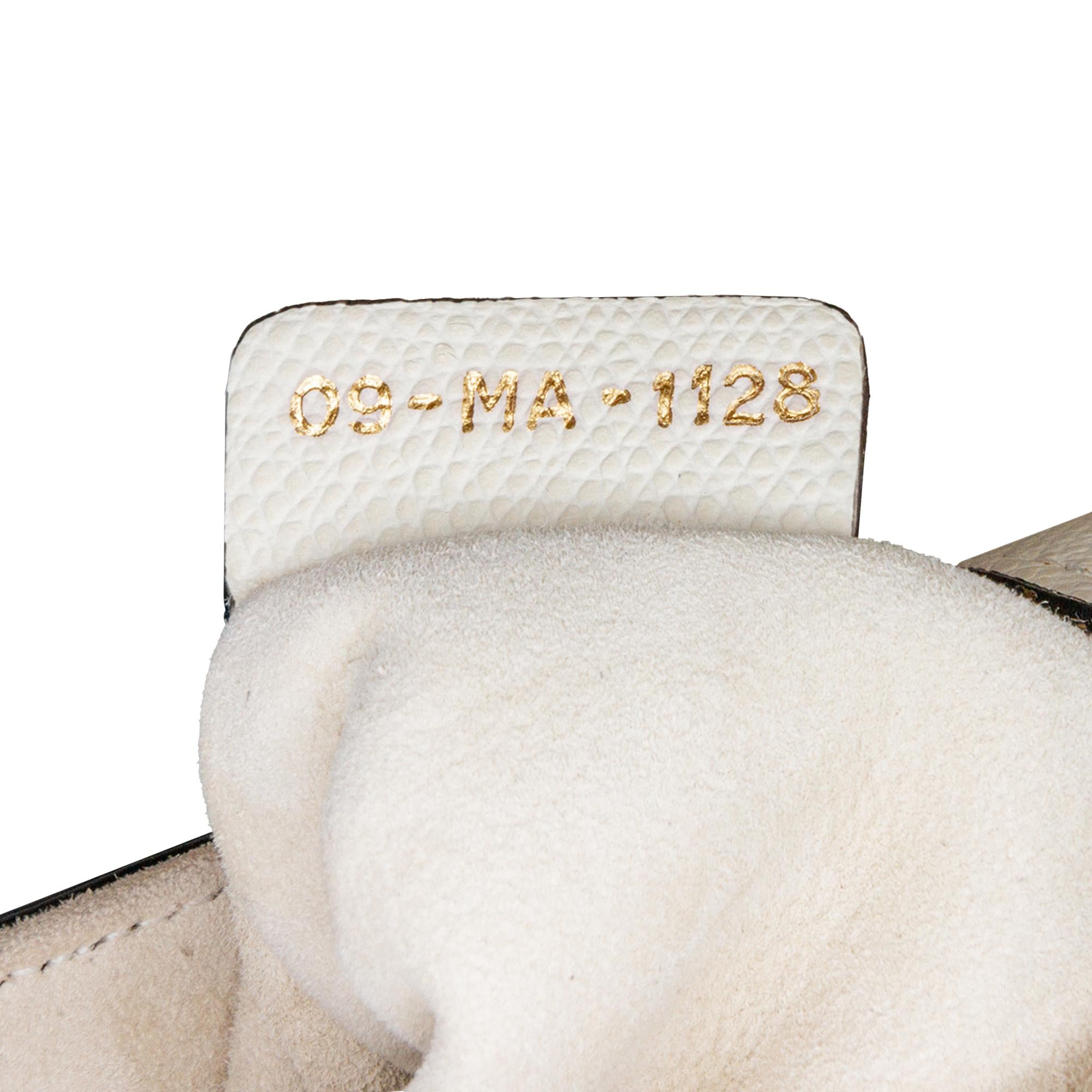 Dior Mini Grained Calfskin Saddle Bag