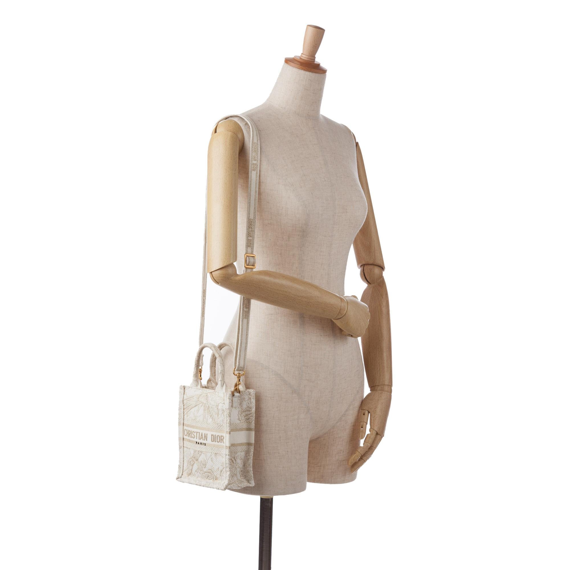 Dior Mini Jardin D'Hiver Vertical Book Tote