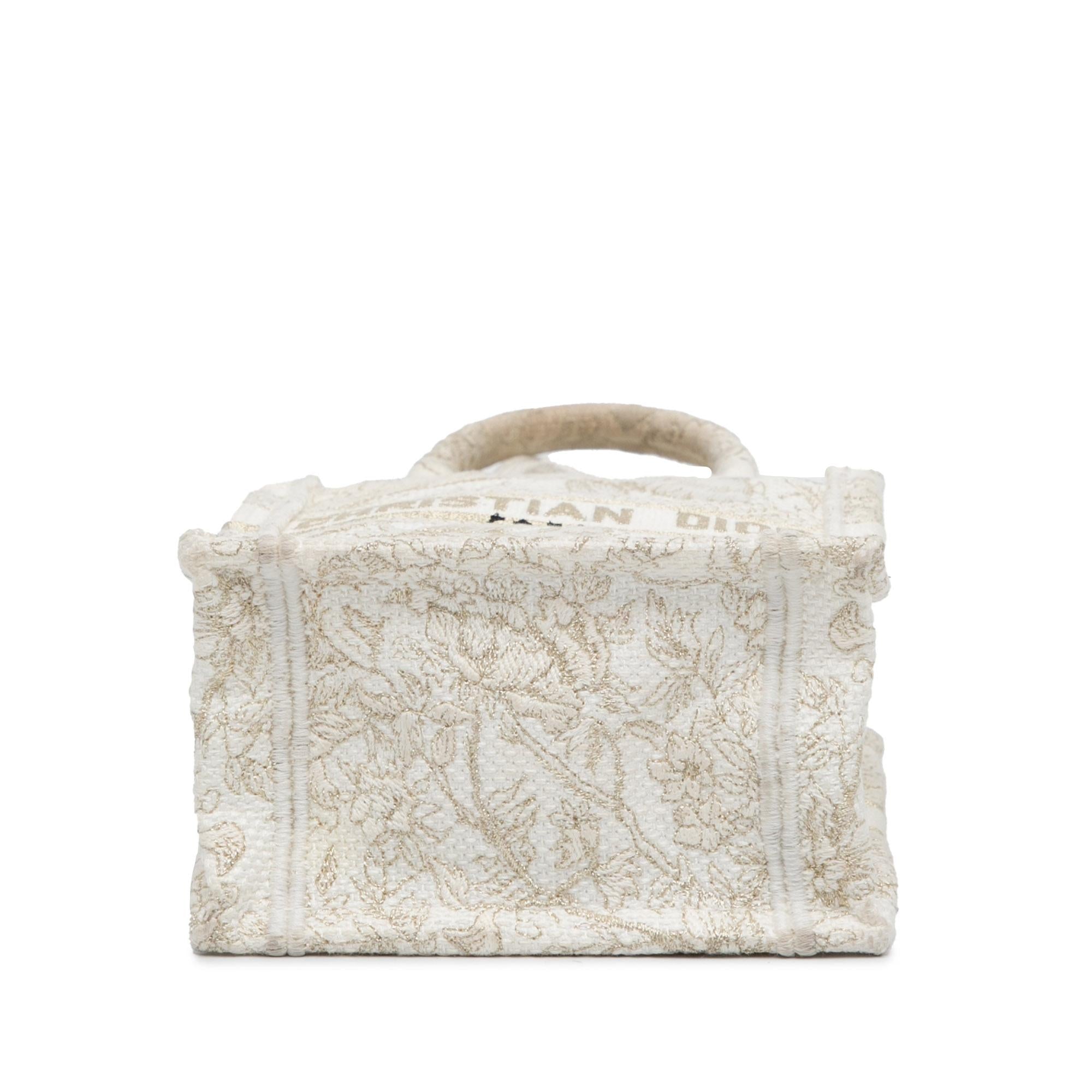 Dior Mini Jardin D'Hiver Vertical Book Tote