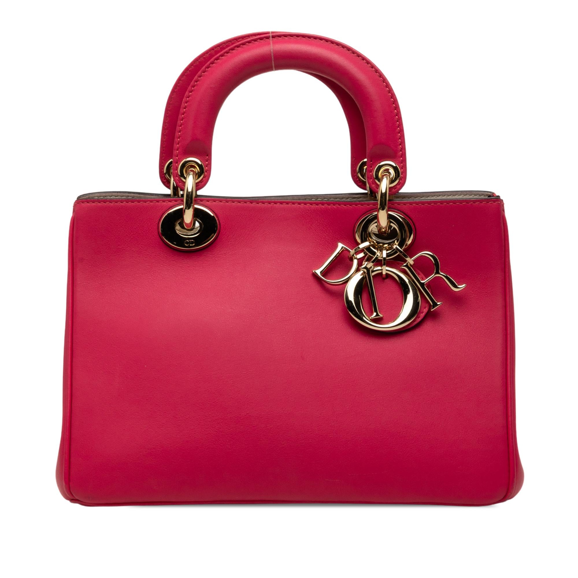 Dior Mini Leather Diorissimo Satchel