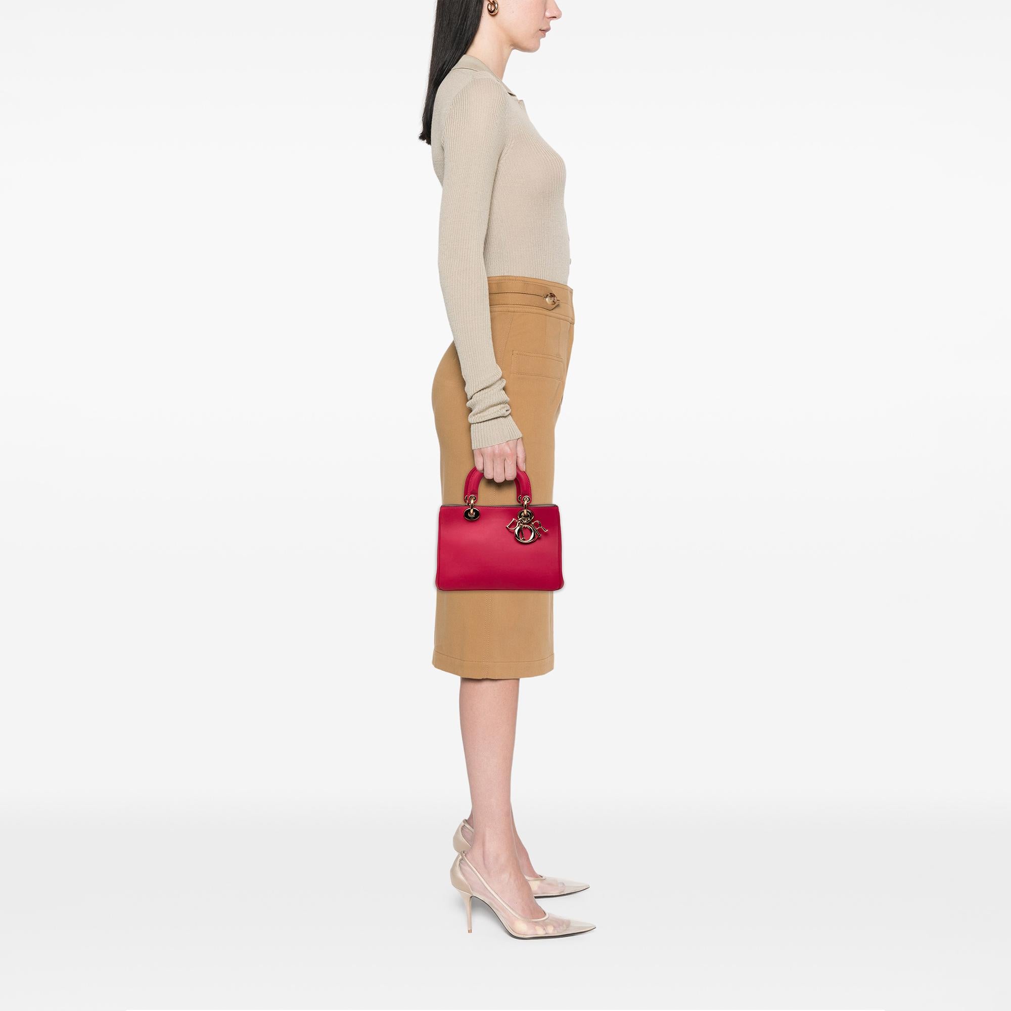 Dior Mini Leather Diorissimo Satchel