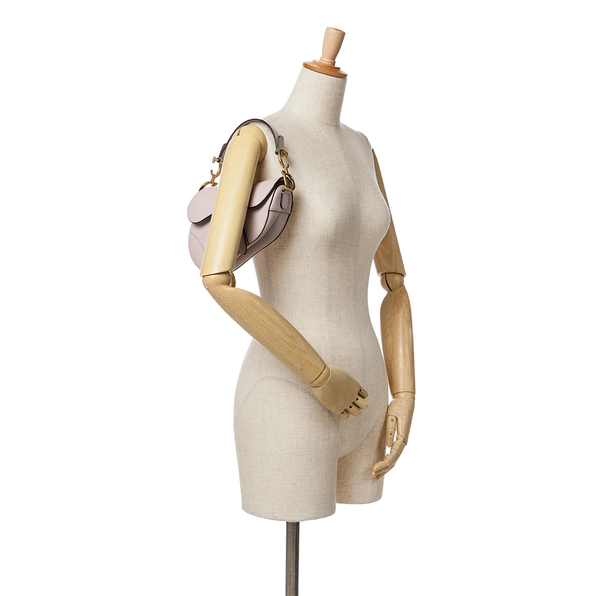 Dior Mini Leather Saddle