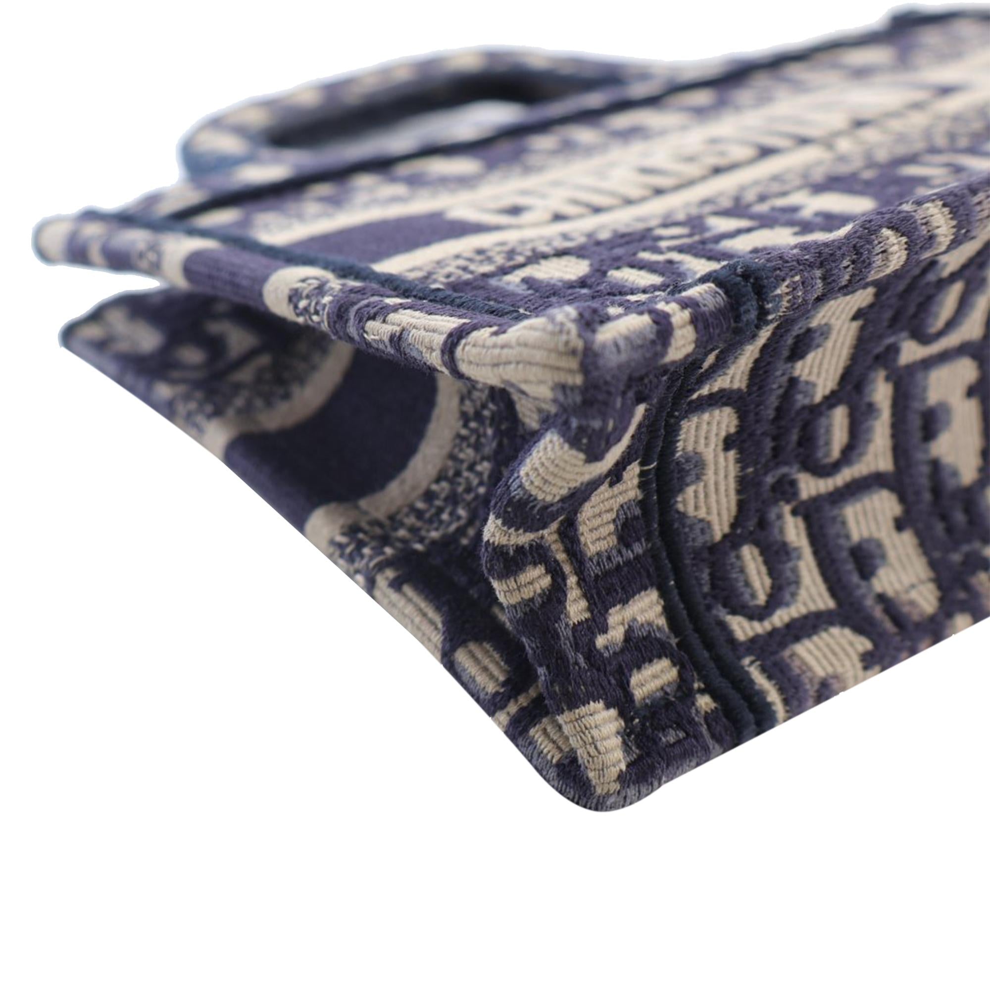 Dior Mini Oblique Book Tote (SHG-7ZTvi6)