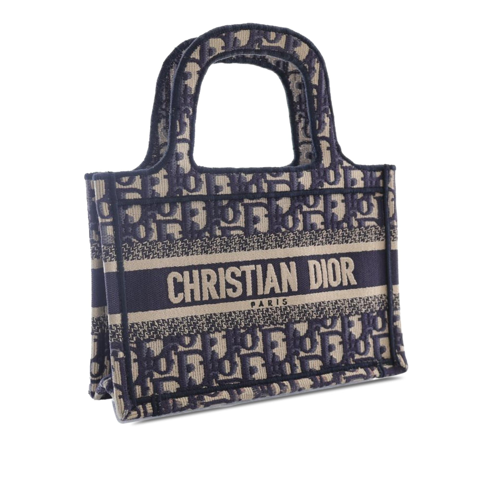 Dior Mini Oblique Book Tote (SHG-7ZTvi6)