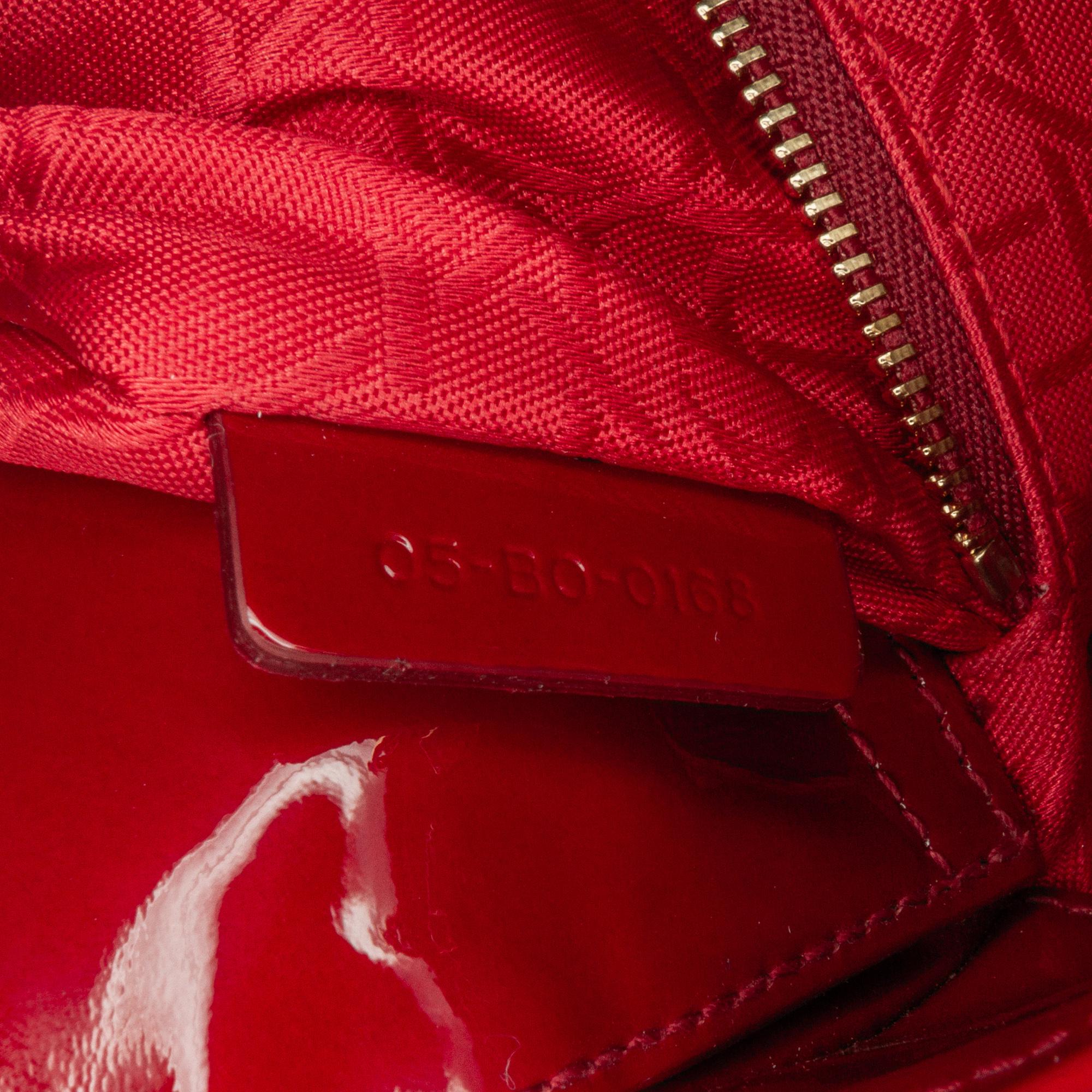 Dior Mini Patent Cannage Lady Dior (SHG-a45nYI)