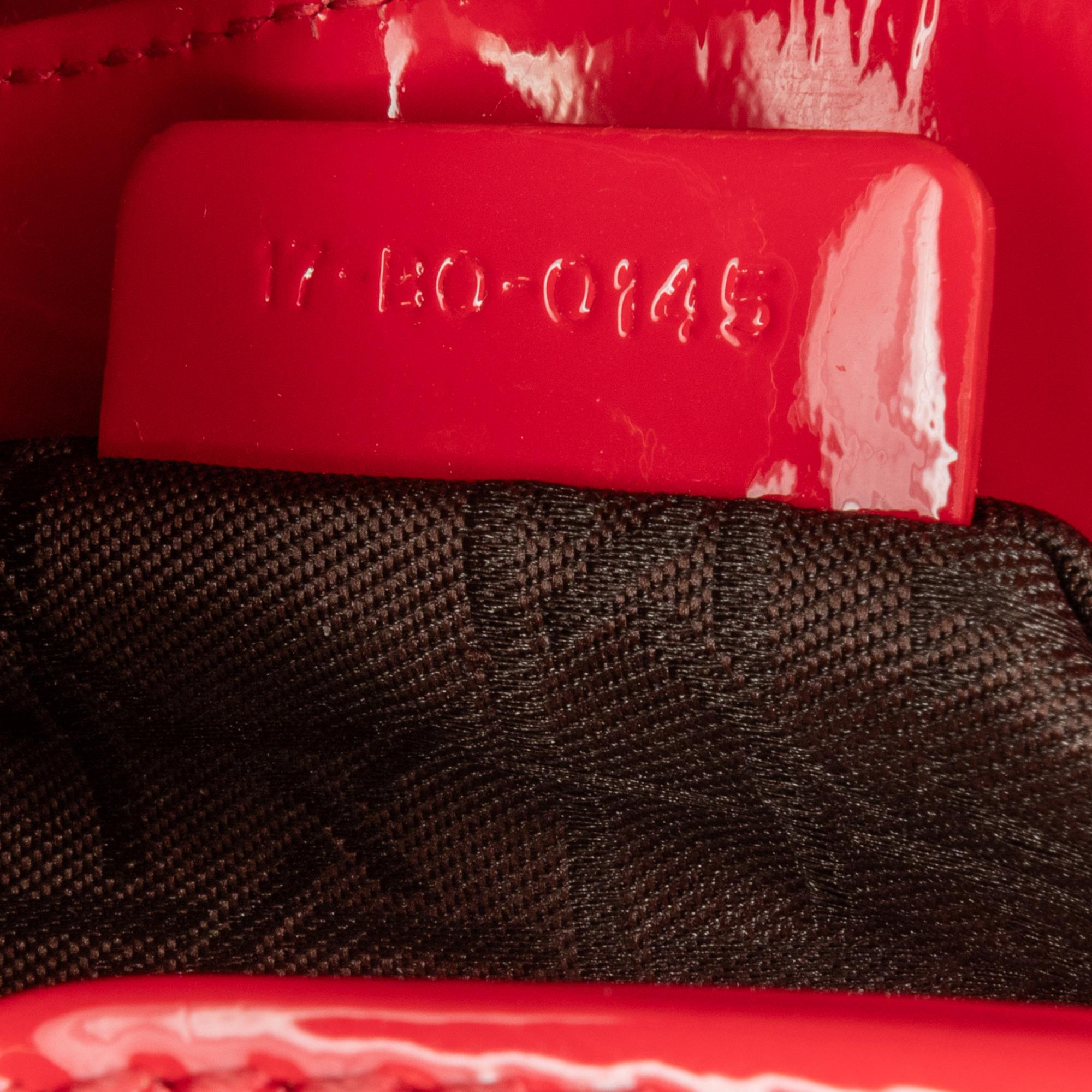 Dior Mini Patent Cannage Lady Dior (SHG-RClIuL)