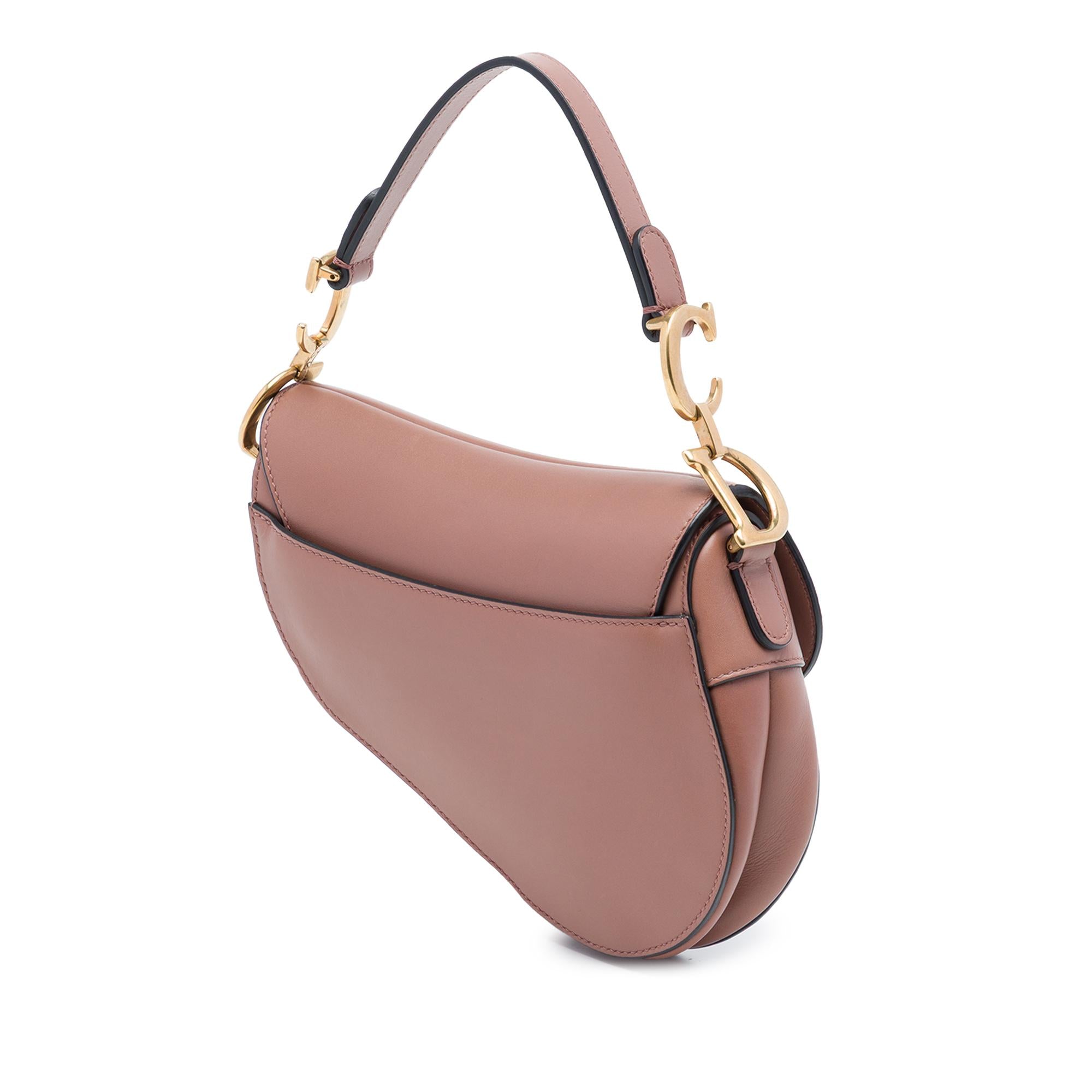Dior Mini Smooth Calfskin Saddle Bag