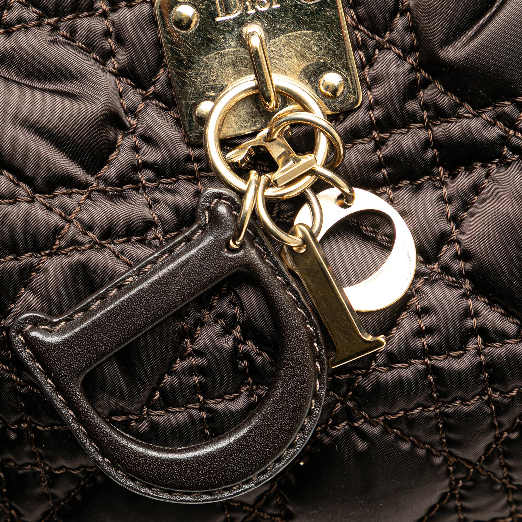 Dior Nylon Cannage Lovely Handbag