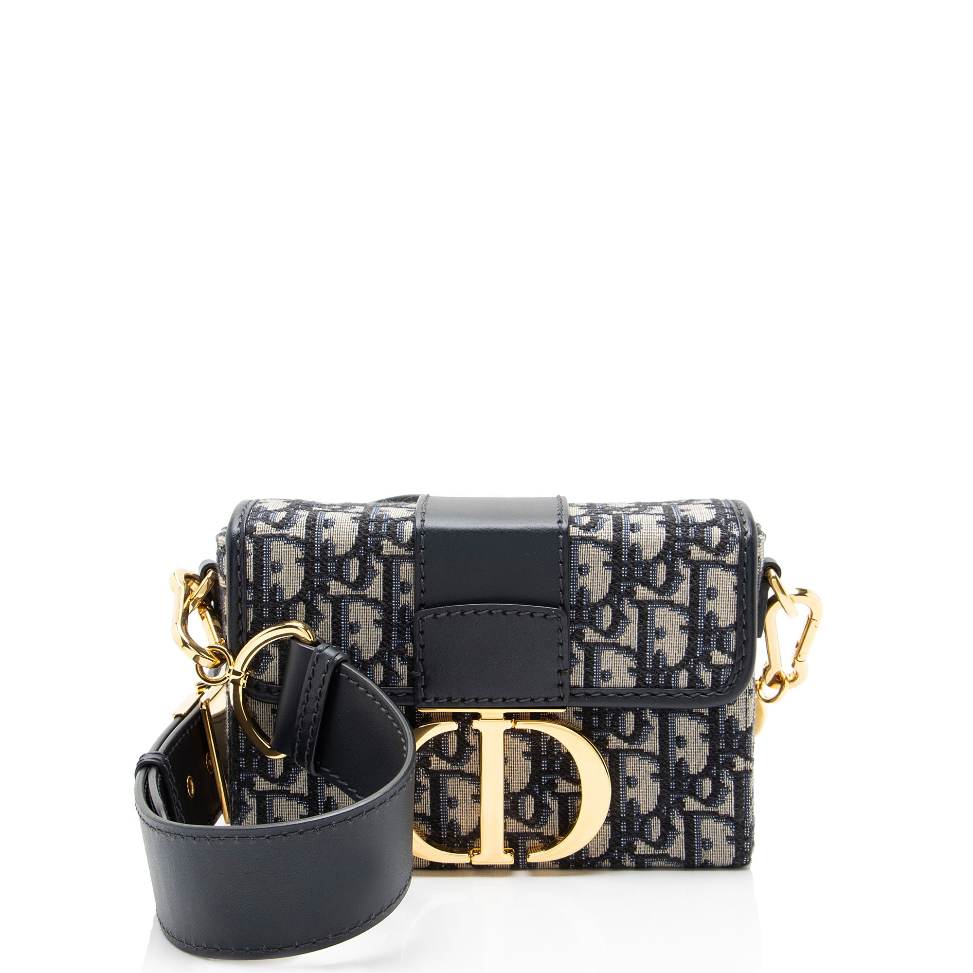 Dior Oblique 30 Montaigne Box Shoulder Bag