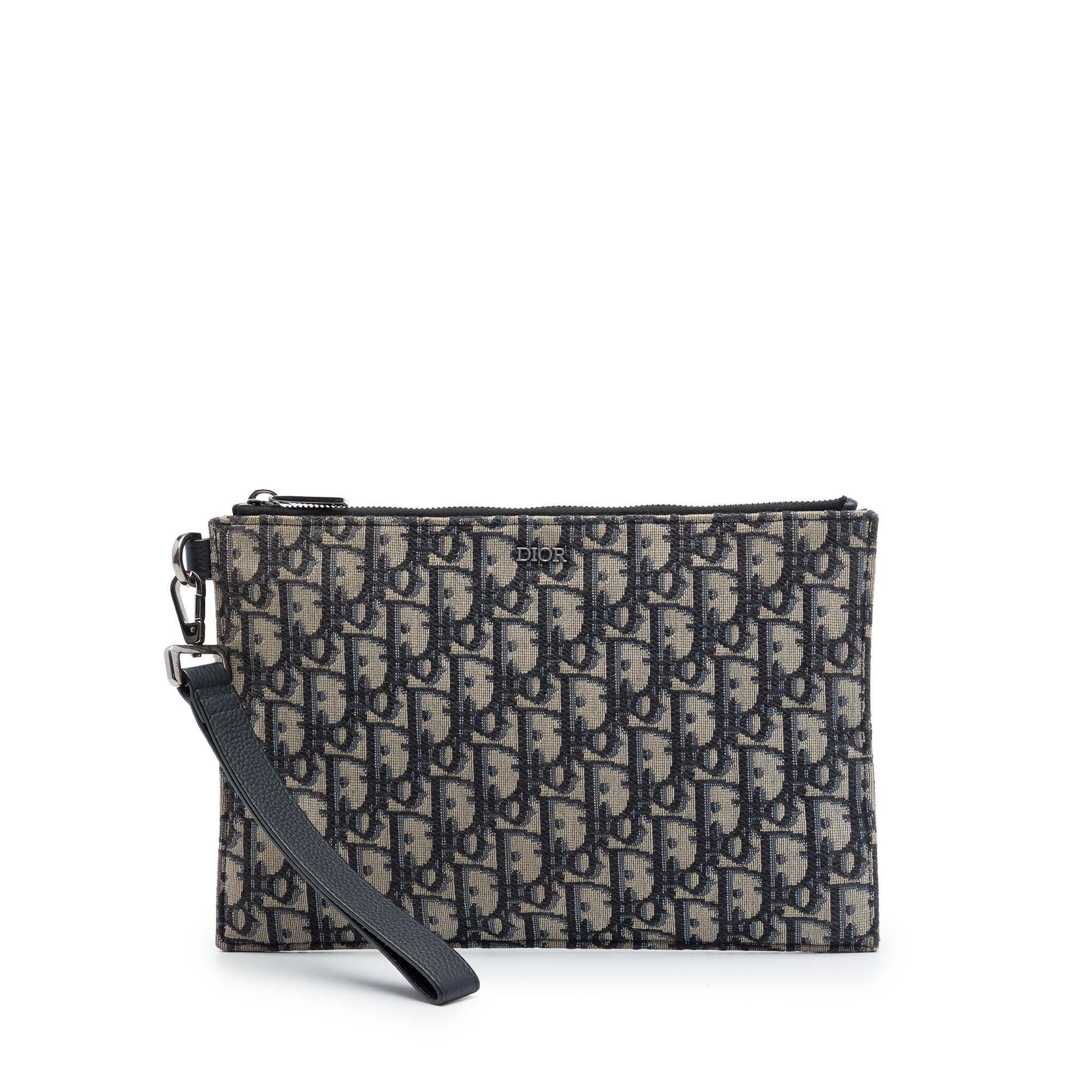 Dior Oblique Canvas A5 Pouch
