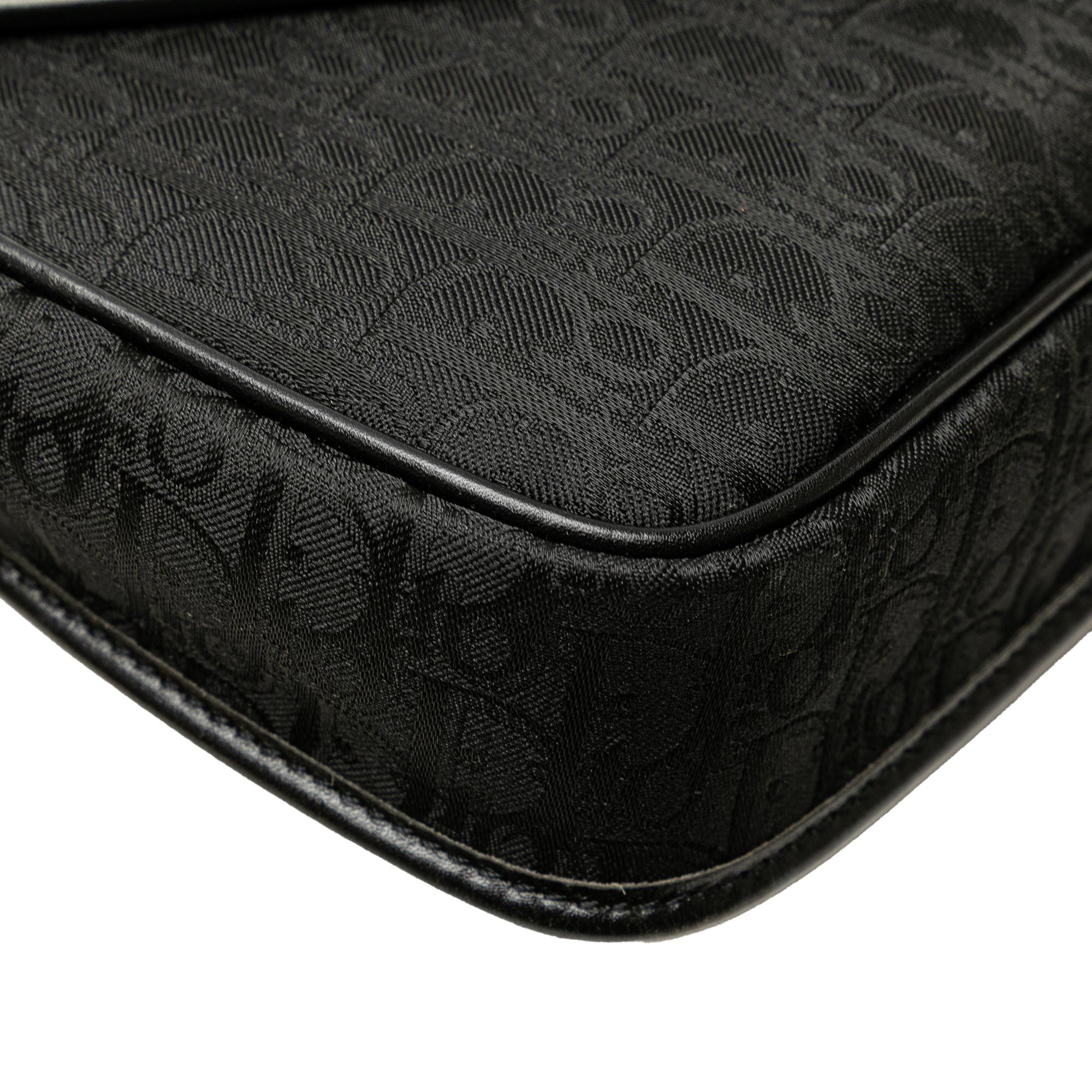 Dior Oblique Canvas Flap Crossbody