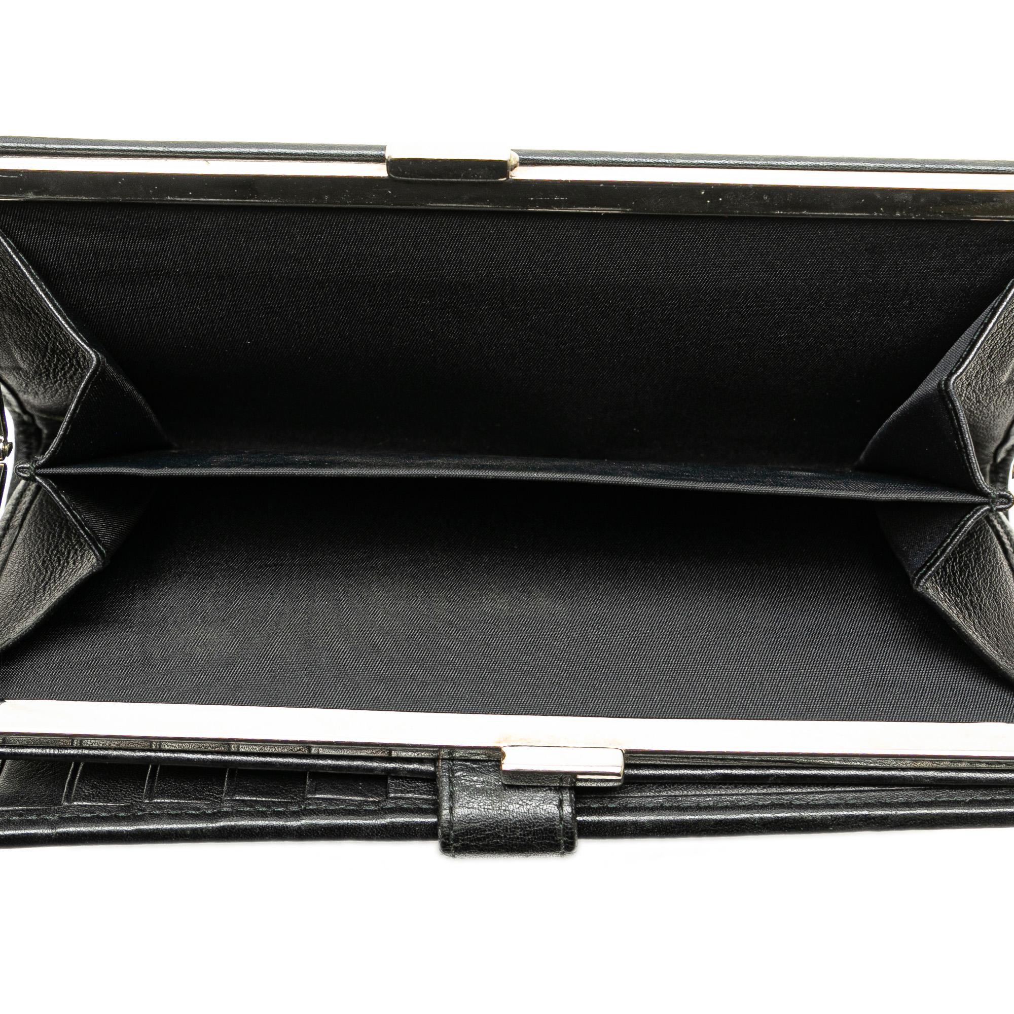 Dior Oblique Canvas French Long Wallet