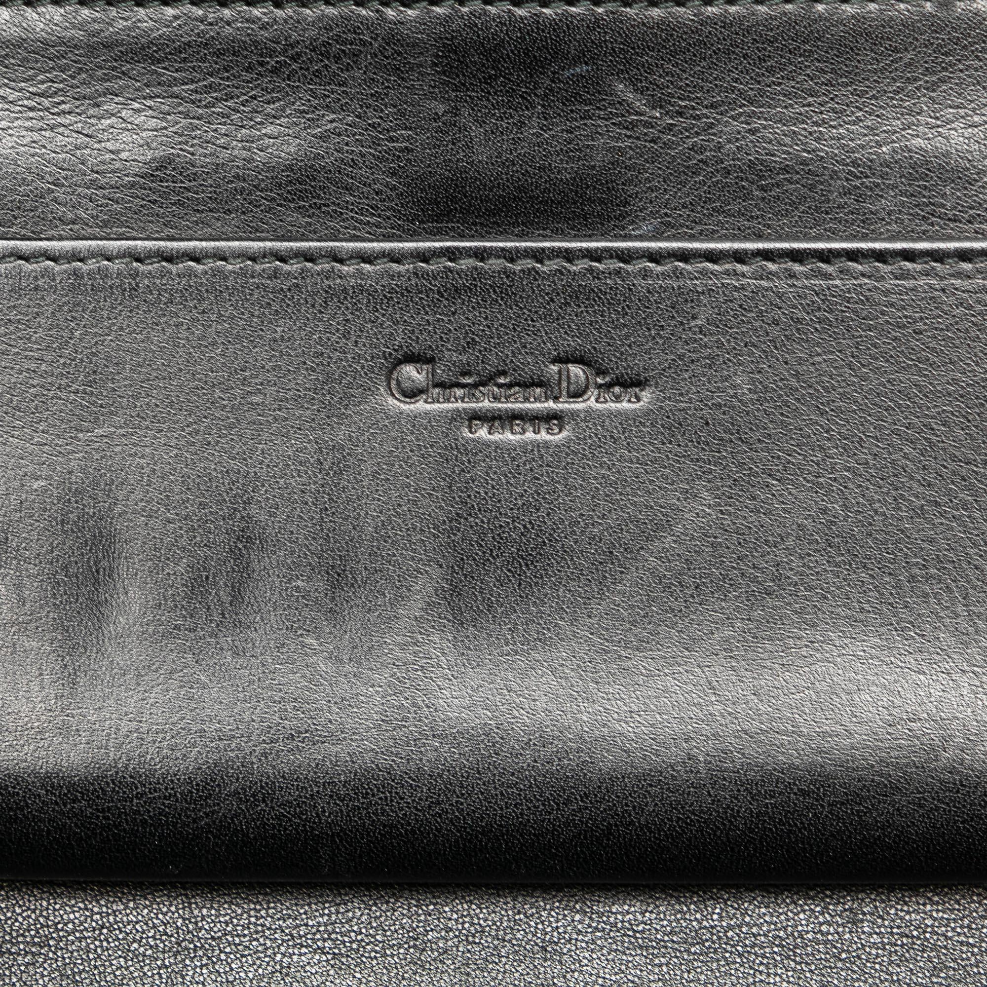 Dior Oblique Canvas French Long Wallet