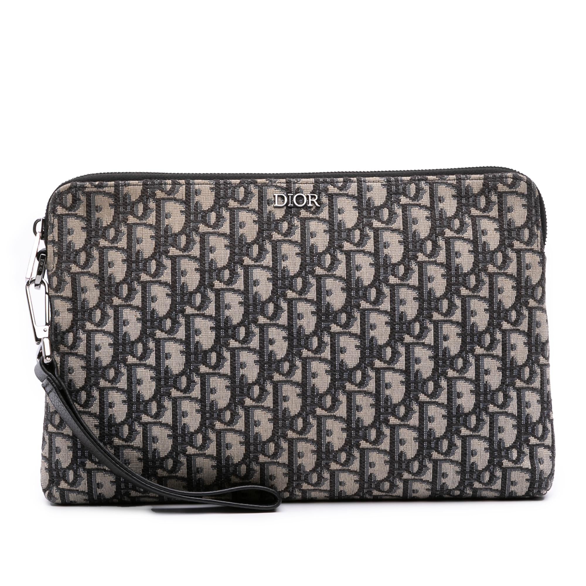 Dior Oblique Canvas Pouch