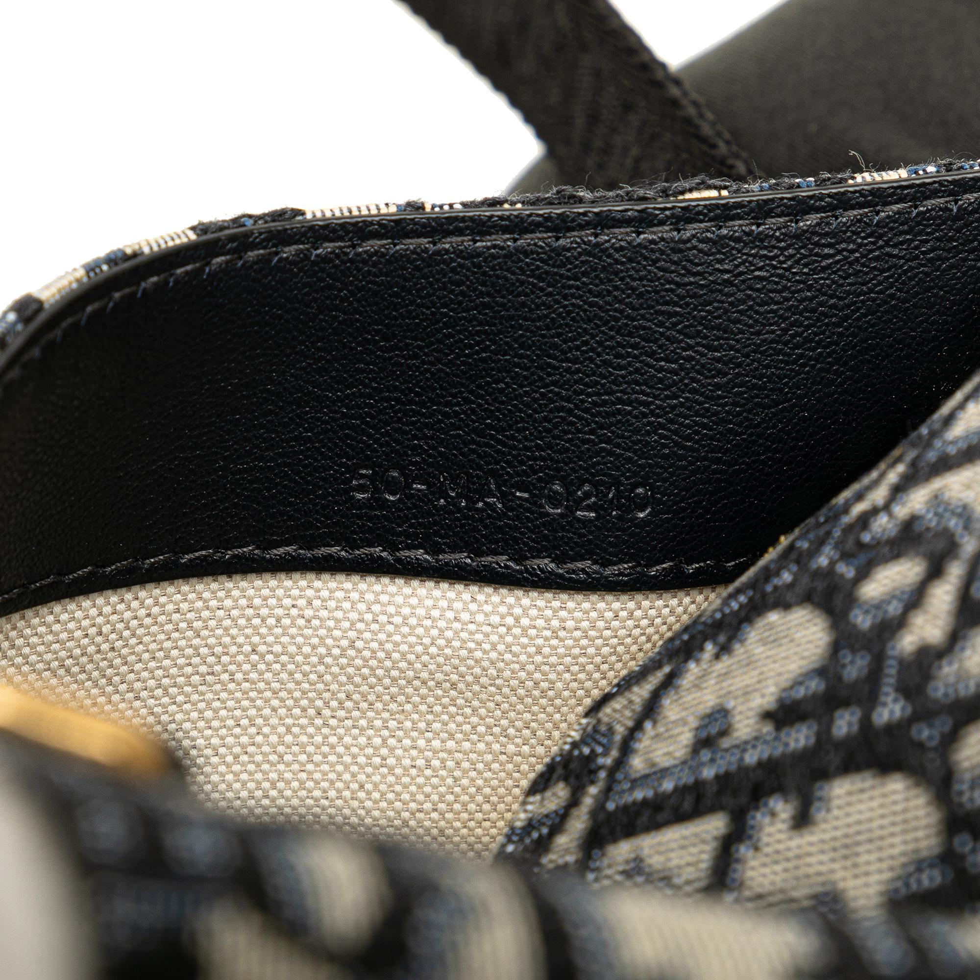 Dior Oblique Canvas Saddle Belt Bag