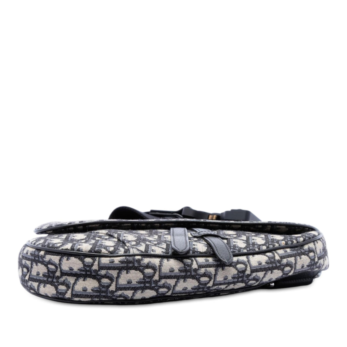 Dior Oblique Canvas Saddle Crossbody