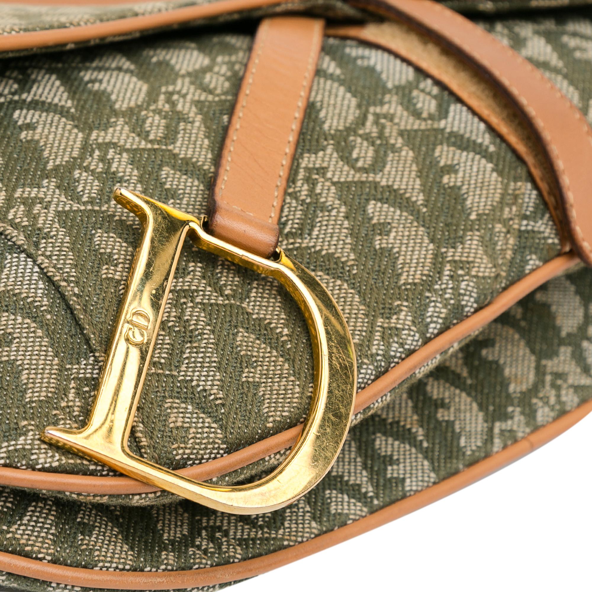 Dior Oblique Canvas Saddle (SHG-DgYOUt)