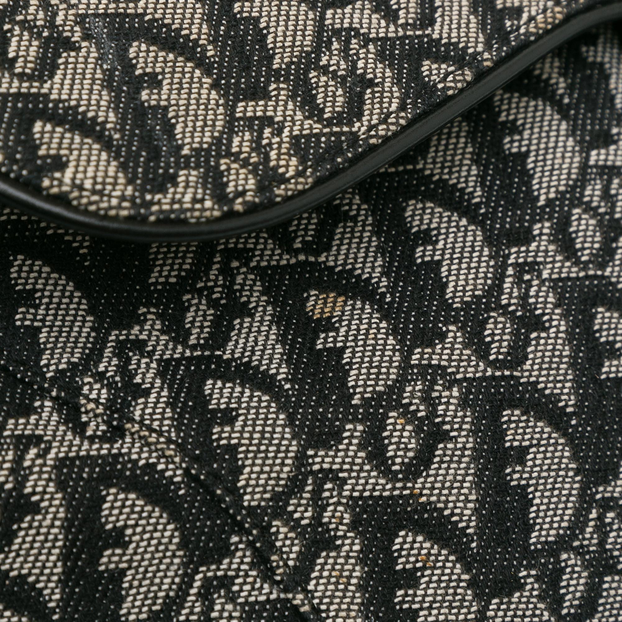 Dior Oblique Canvas Saddle (SHG-4Ylzsd)