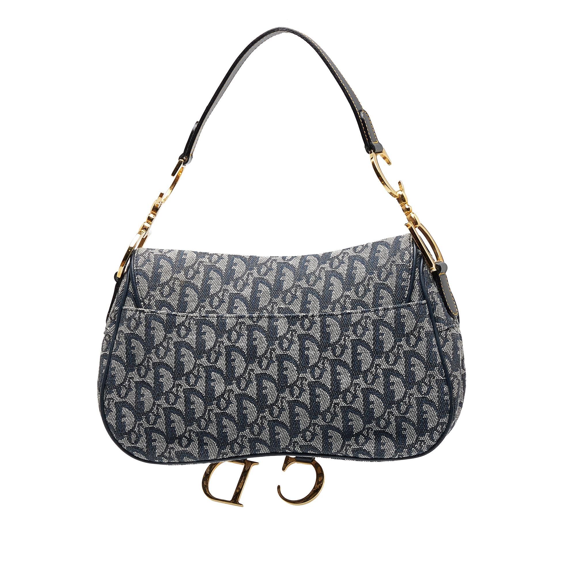 Dior Oblique Double Saddle (SHG-ljxD0O)