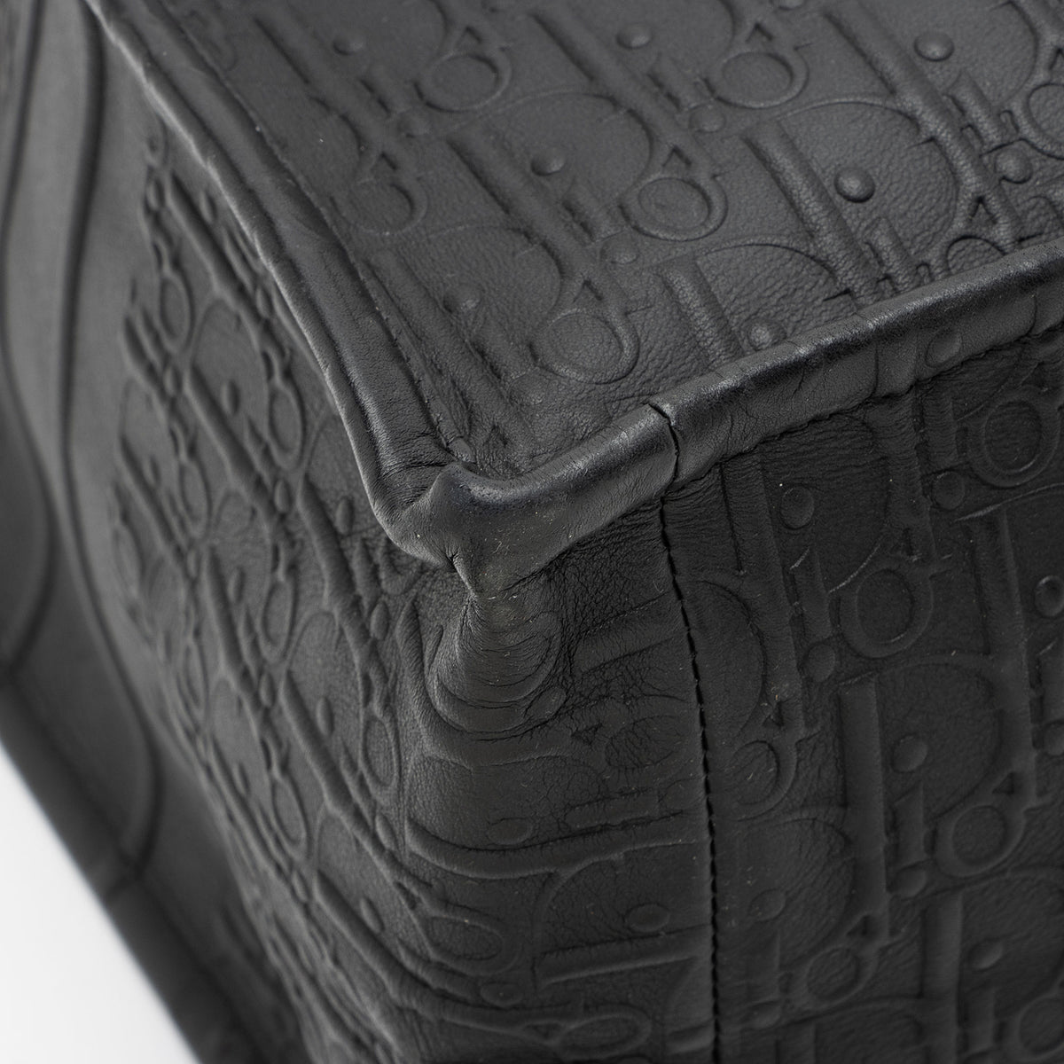 Dior Oblique Embossed Calfskin Large Book Tote