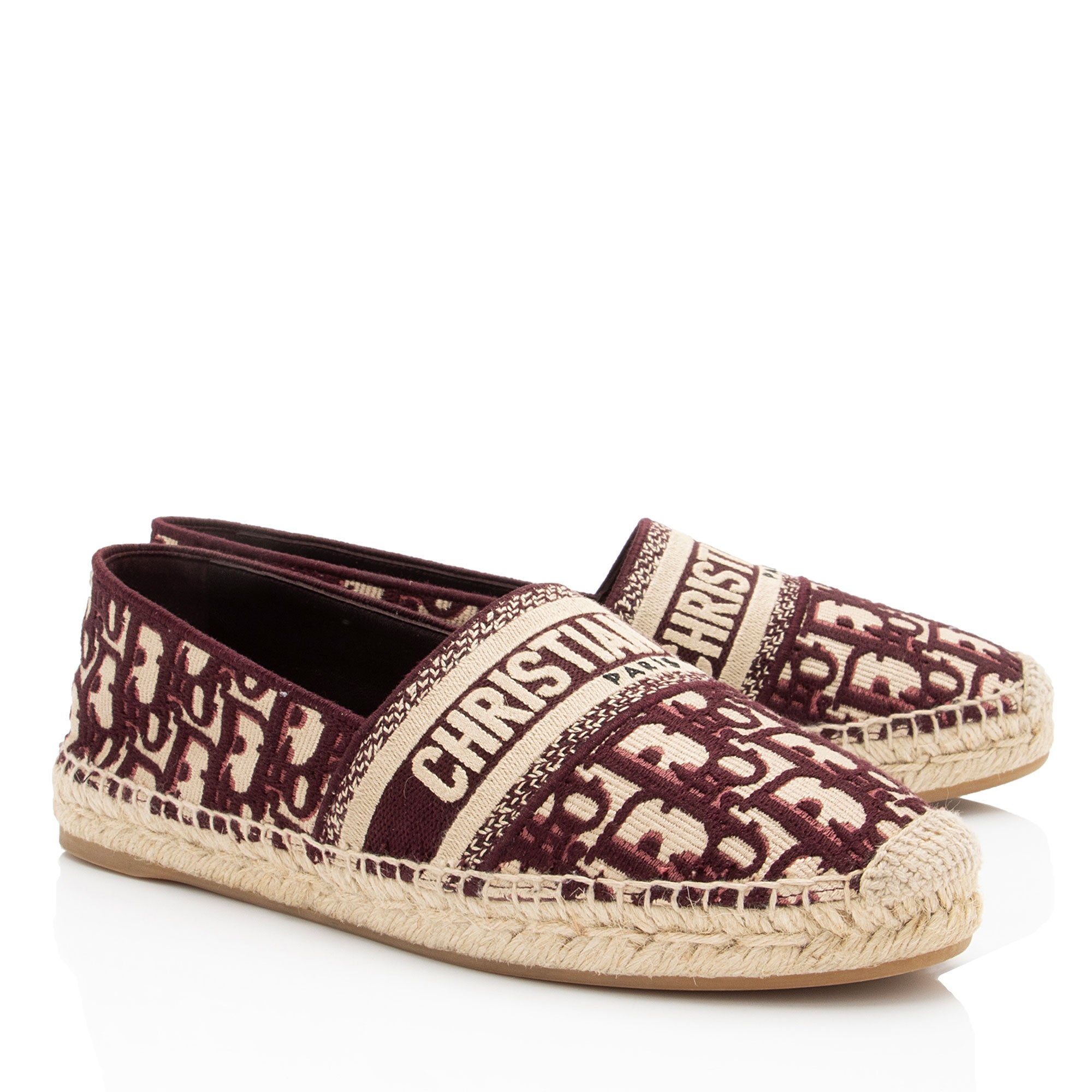 Dior Oblique Espadrilles - Size 10 / 40
