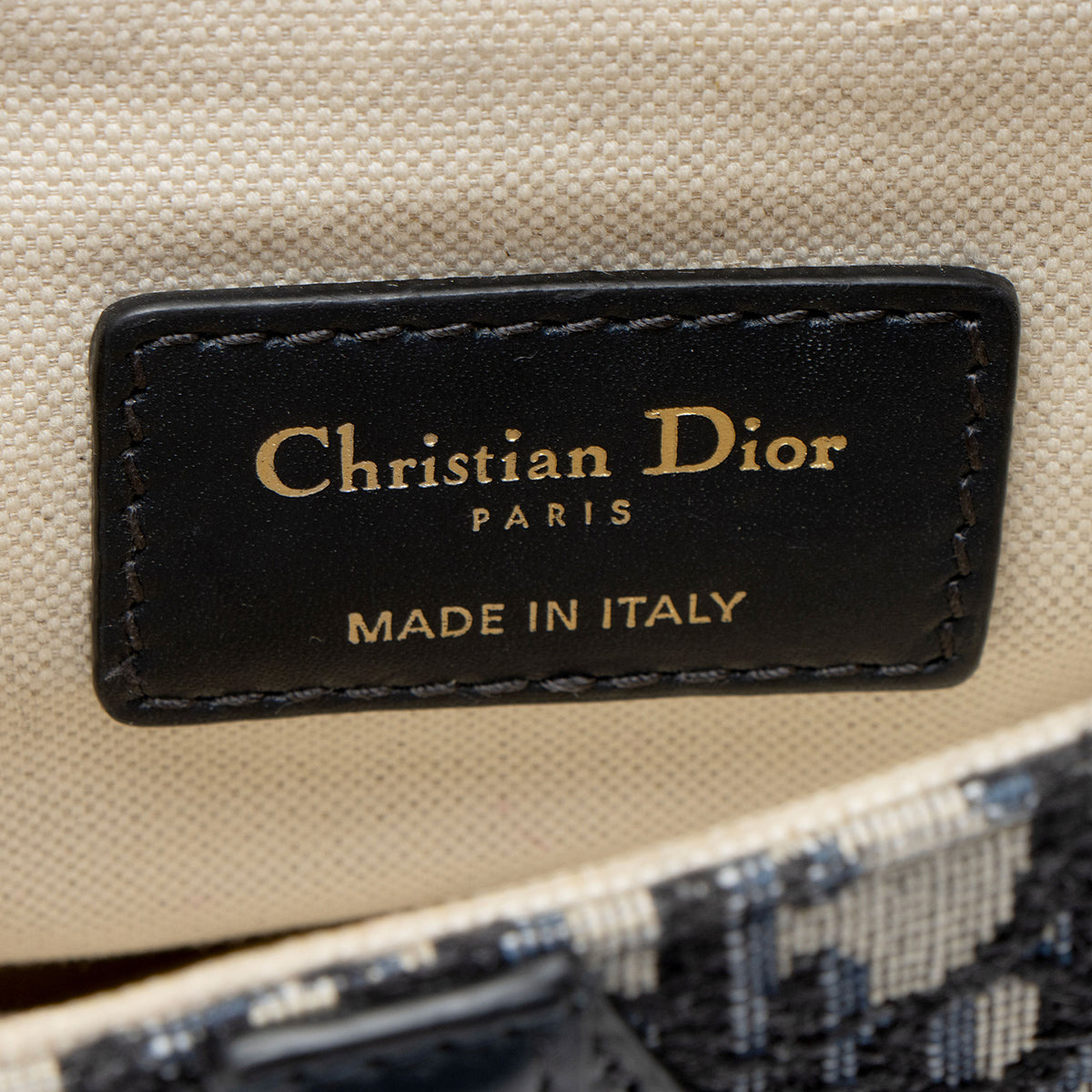 Dior Oblique Mini Saddle Bag with Strap