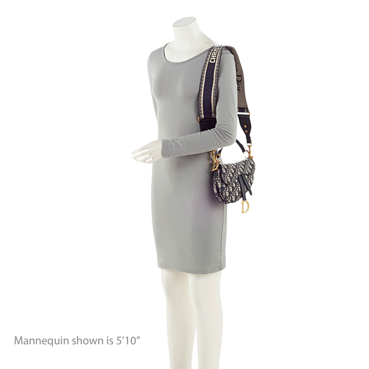 Dior Oblique Mini Saddle Bag with Strap