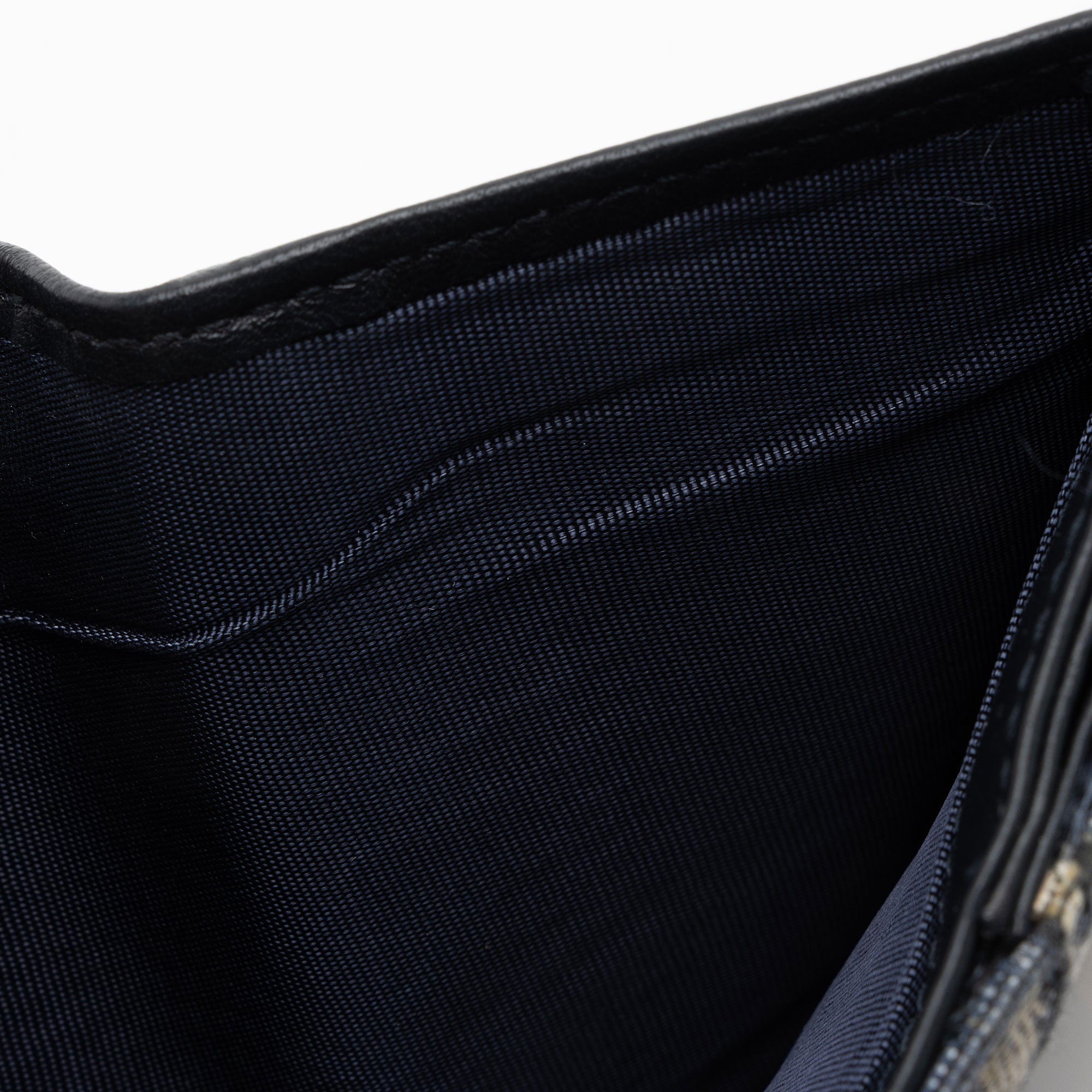 Dior Oblique Saddle Lotus Compact Wallet