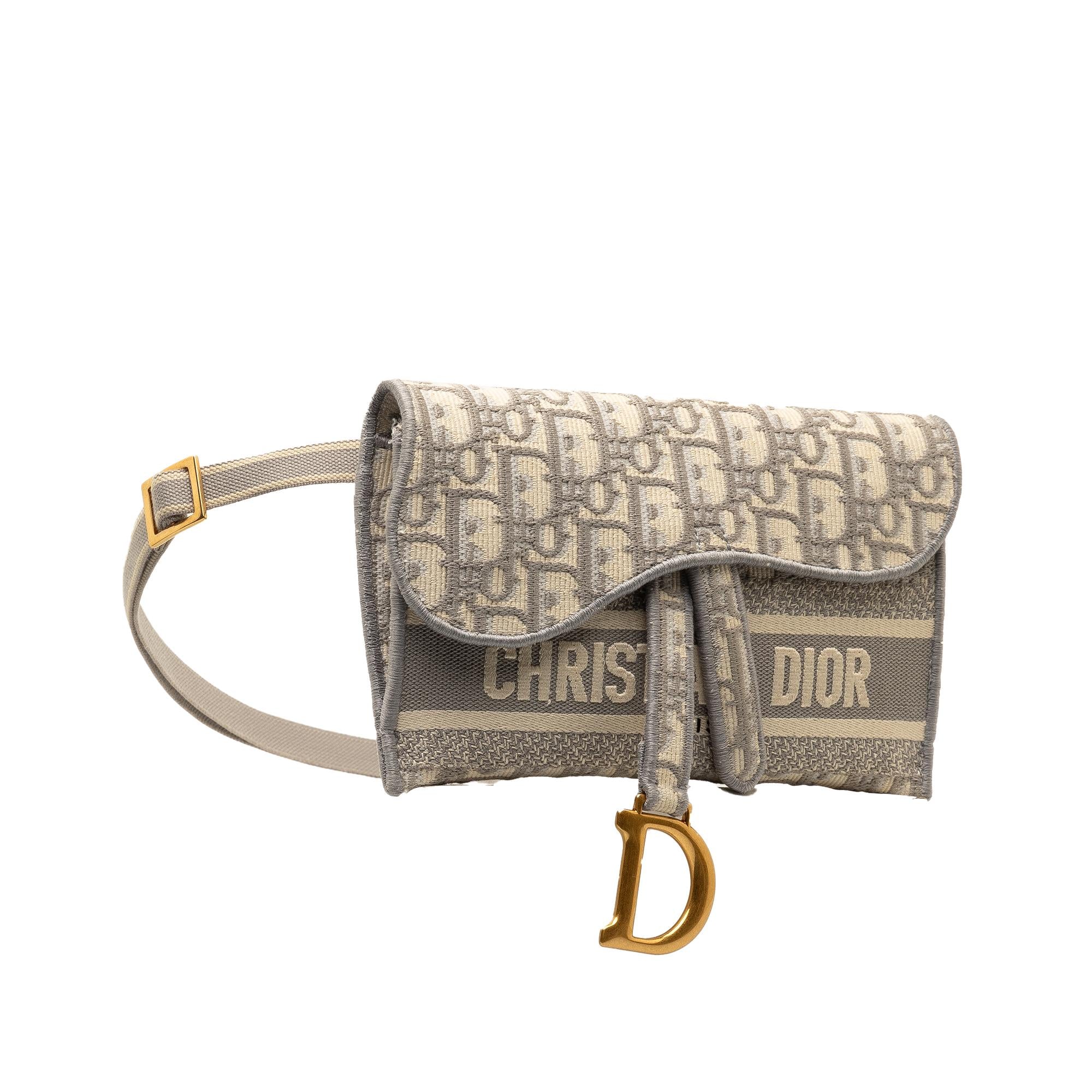 Dior Oblique Saddle Slim Belt Pouch (SHG-XFaEWA)