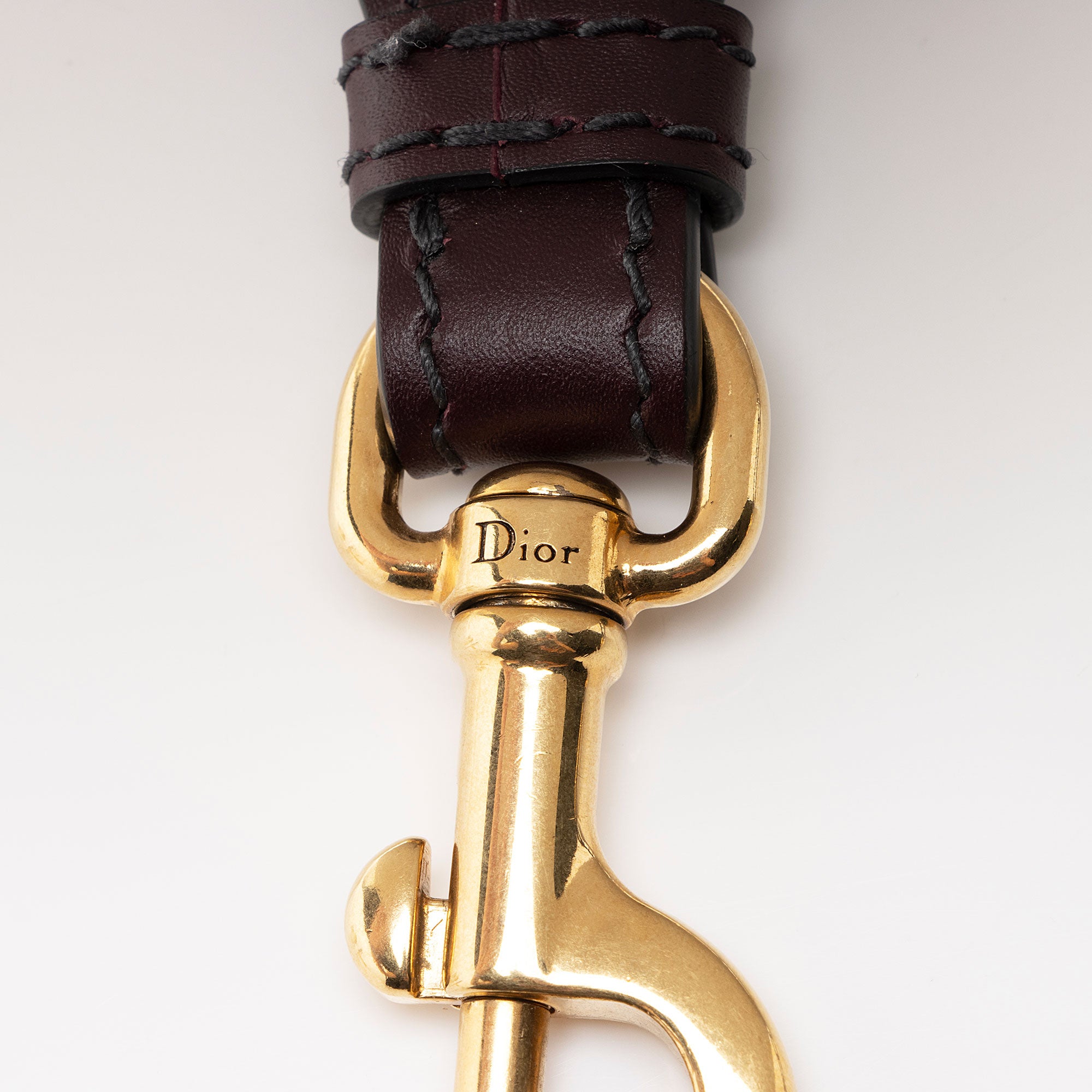Dior Oblique Studded Shoulder Strap